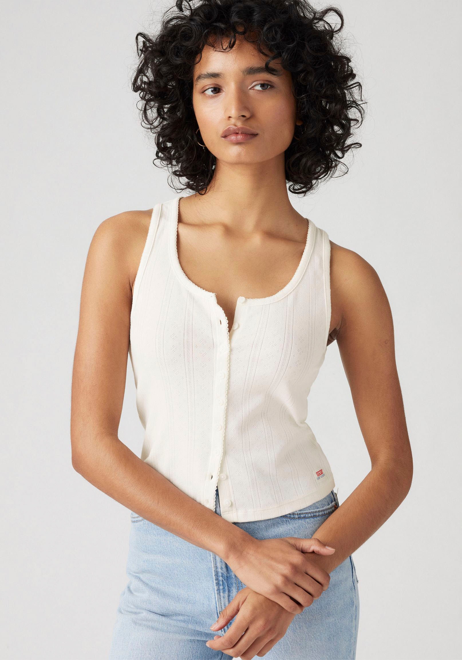 Levi's® Tanktop, mit Knopfleiste
