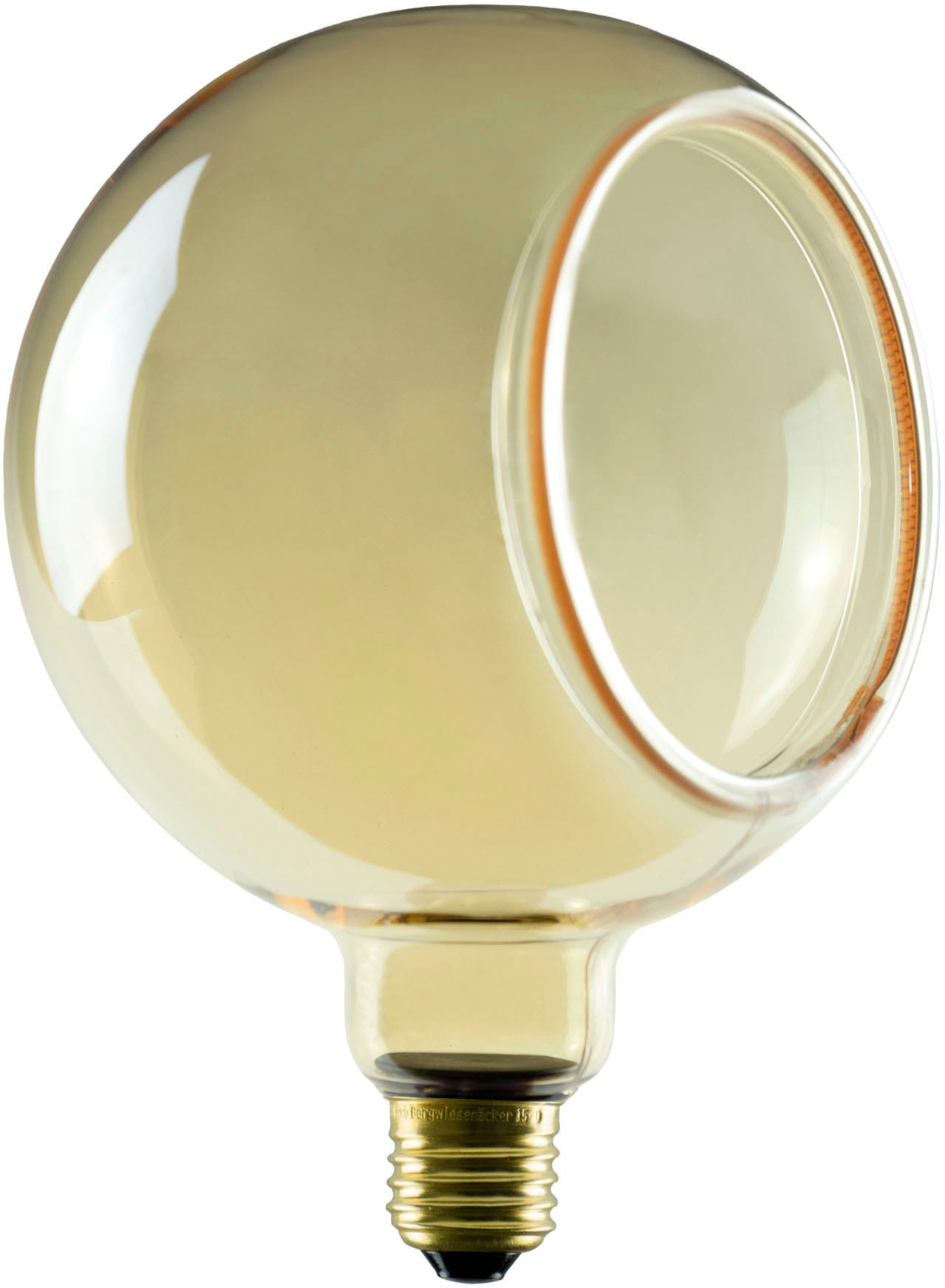 SEGULA LED-Leuchtmittel »LED Floating Globe 150 gold - 90°«, E27, 1 St., Extra-Warmweiß, LED Floating Globe 150 gold - 90°, E27, 4,5W, CRI 90, dimmbar