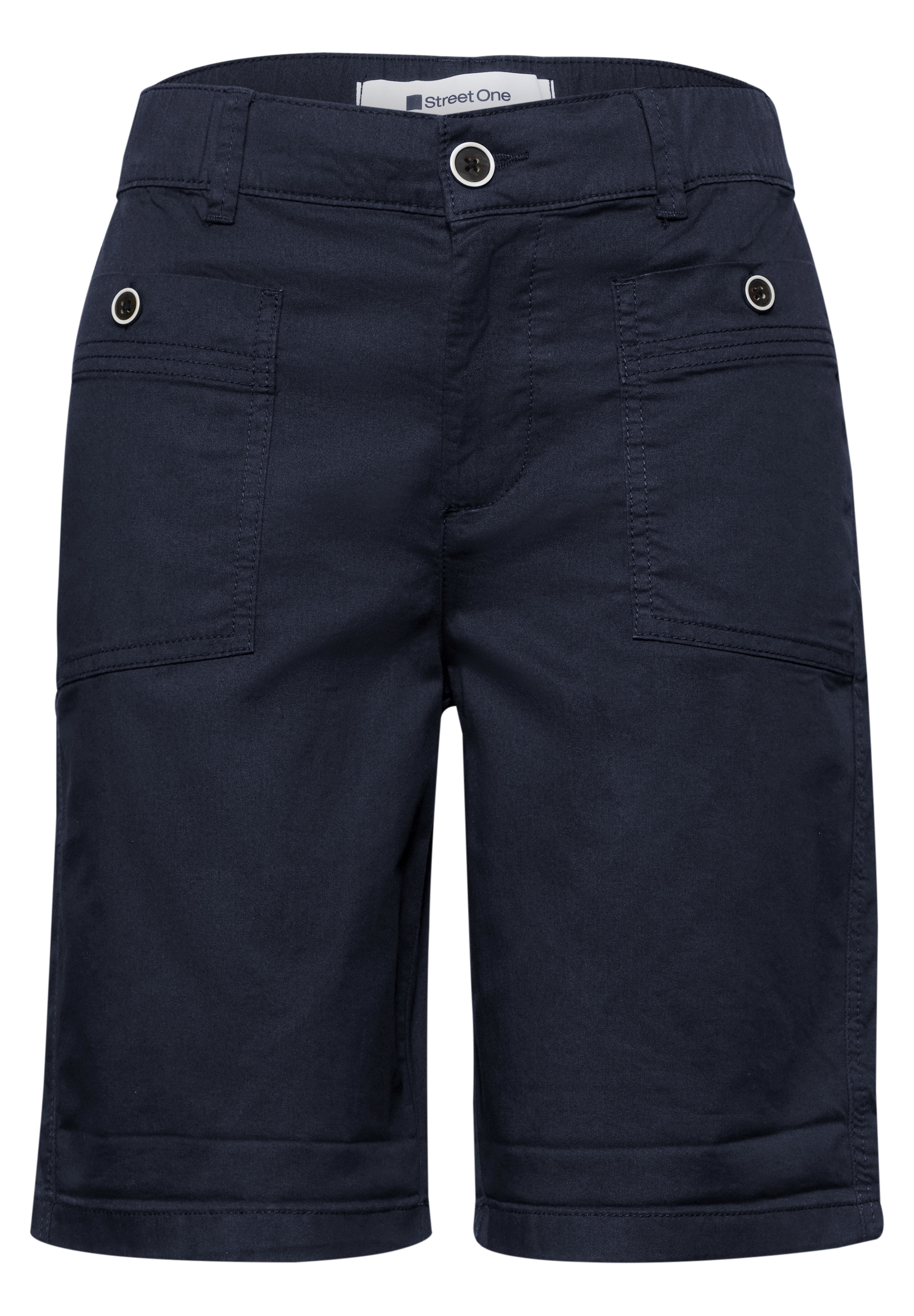STREET ONE Bermudas »Style Yulius«  Sommershorts mit Turn-Up