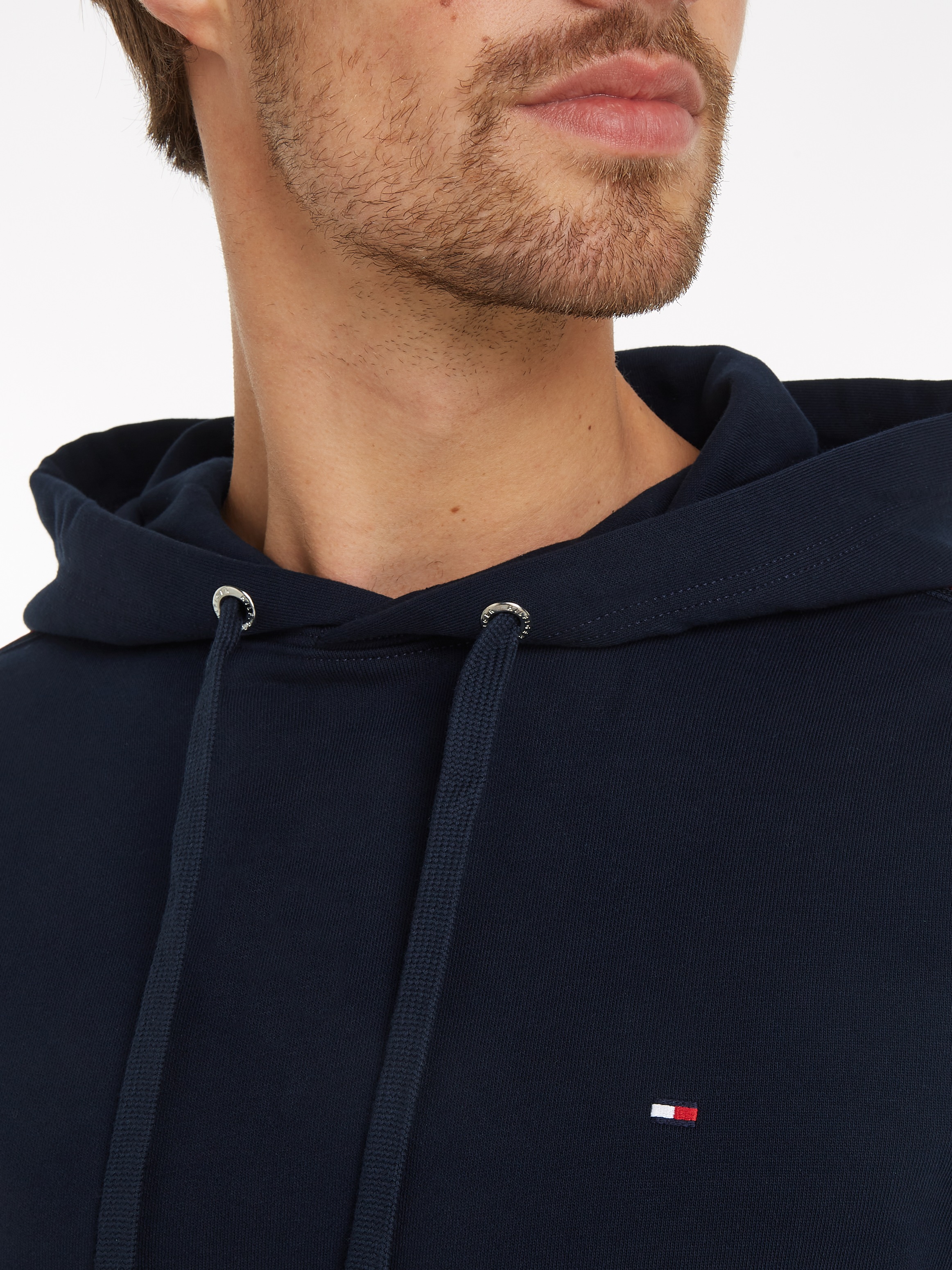 Tommy Hilfiger Kapuzensweatshirt »GLOBAL STRIPE TAPE HOODY«, Tape mit Streifen in Tommy Farben an Ärmeln