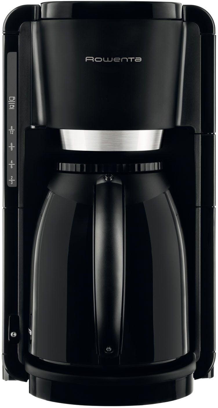 Rowenta Filterkaffeemaschine »CT3818 Adagio Milano«, 1,25 l Kaffeekanne, 1x4, Edelstahl- Thermokanne, 10-15 Tassen, 1,25 L, Automatische Abschaltung