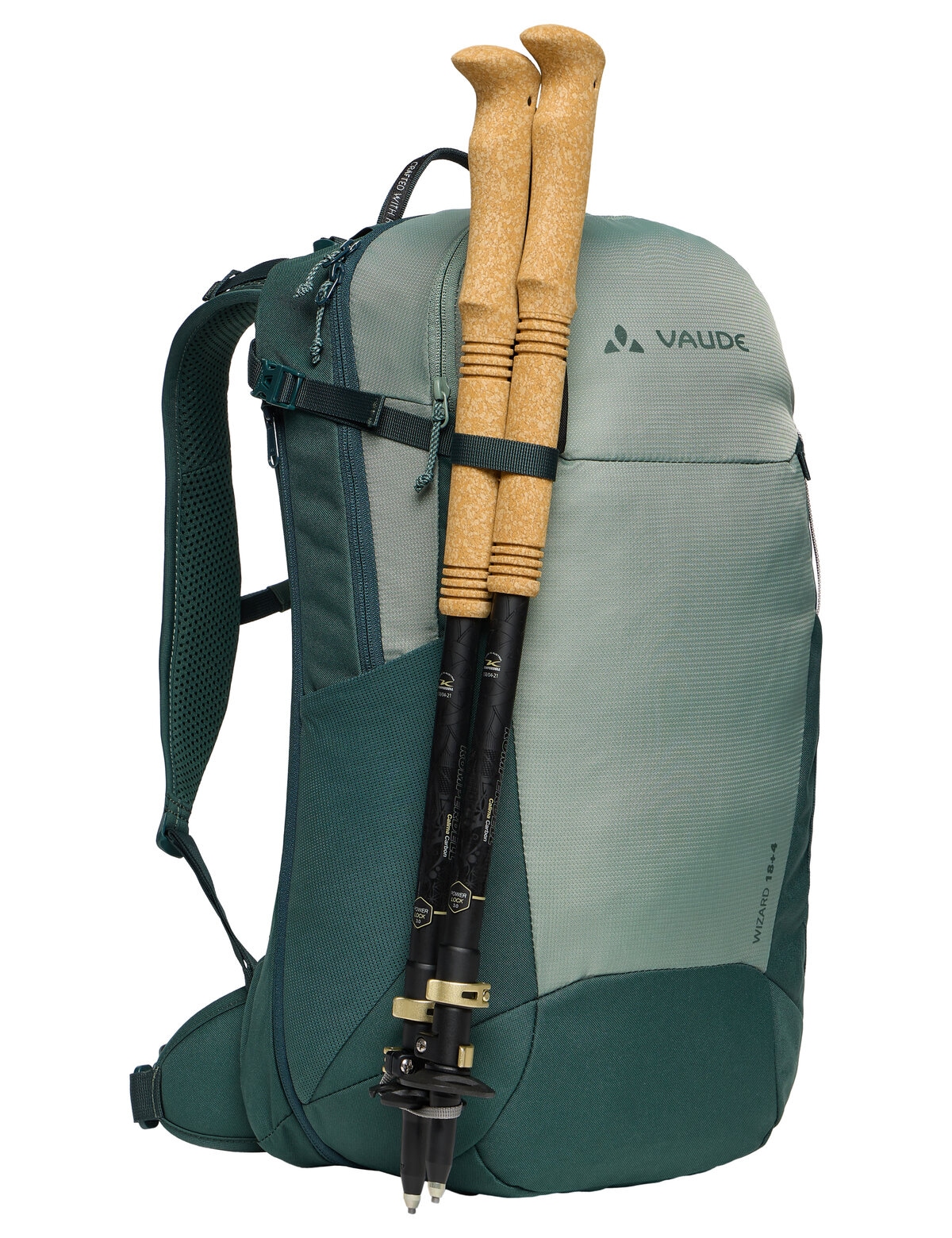 VAUDE Rucksack »Wizard 18+4« mit zwei seitlichen Netztaschen, inklusive Regenhülle