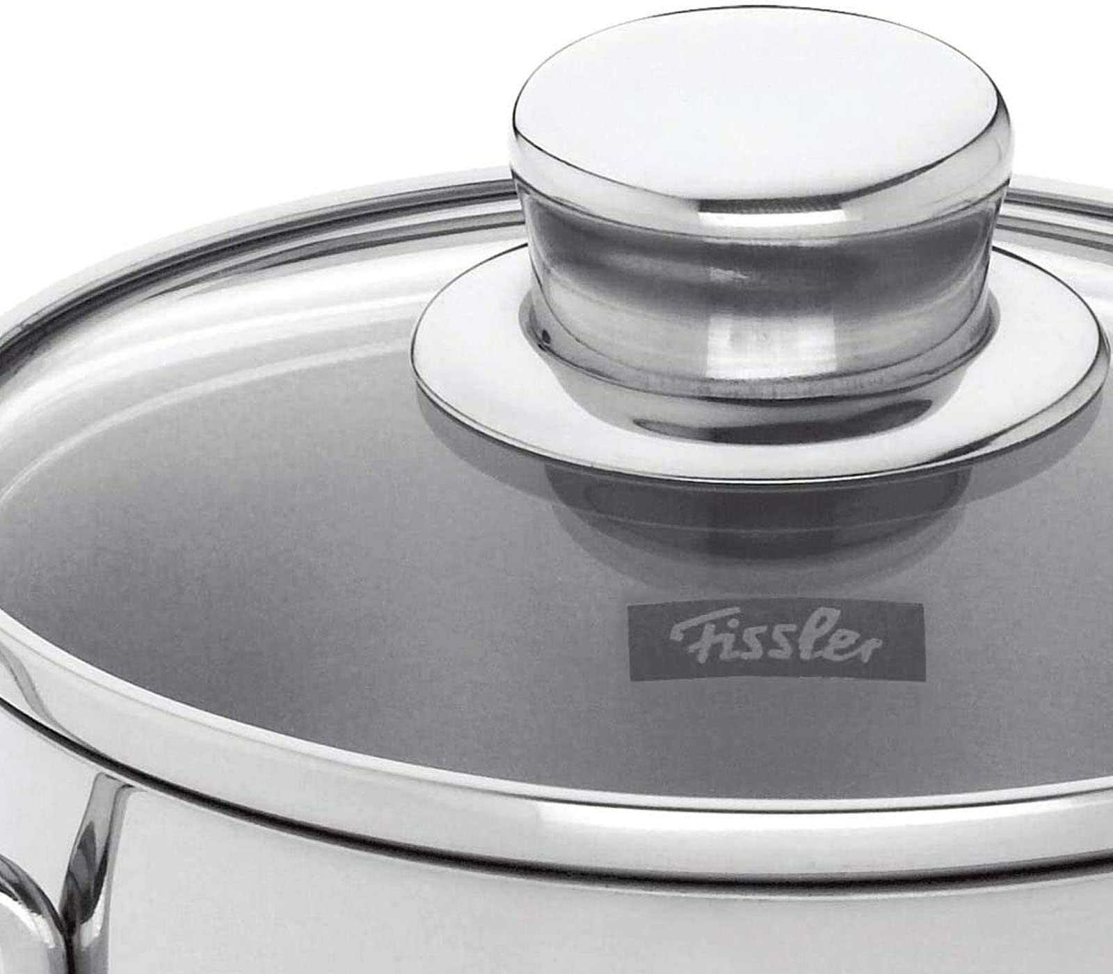 Fissler Kochtopf »Häppchen«, Edelstahl 18/10, (2 tlg.), Induktions-geeignet, inklusive Glasdeckel