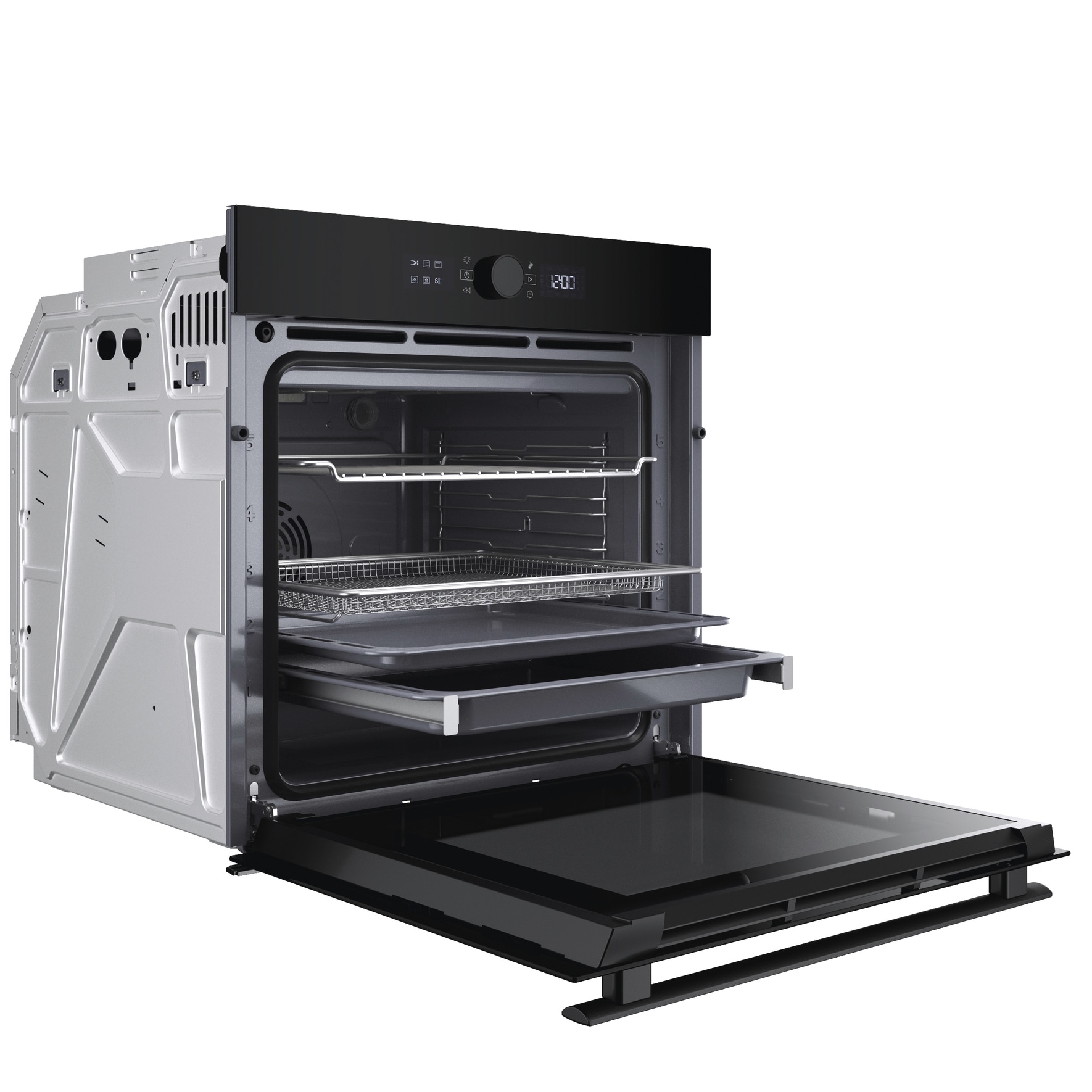 BAUKNECHT Backofen-Set »BAKO 900 Airfry«, mit Teilauszug, (Set, 2 St.), AirFry-Funktion – die gesündere Alternative zur Fritteuse