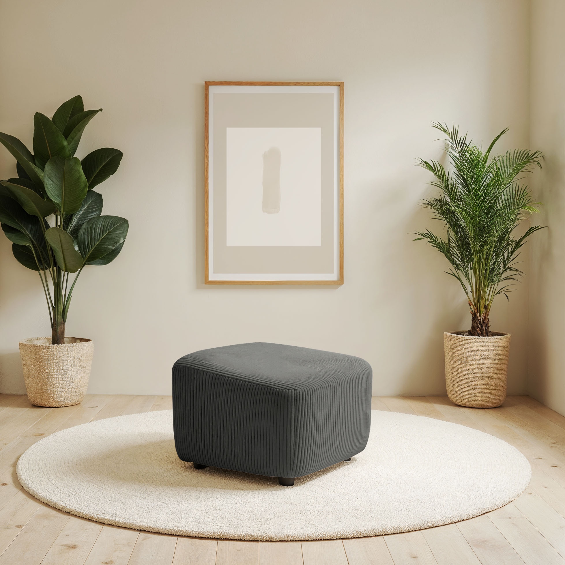 INOSIGN Polsterhocker »HETTY, passender Hocker zum Drehsessel HETTY, 56 x 6 günstig online kaufen