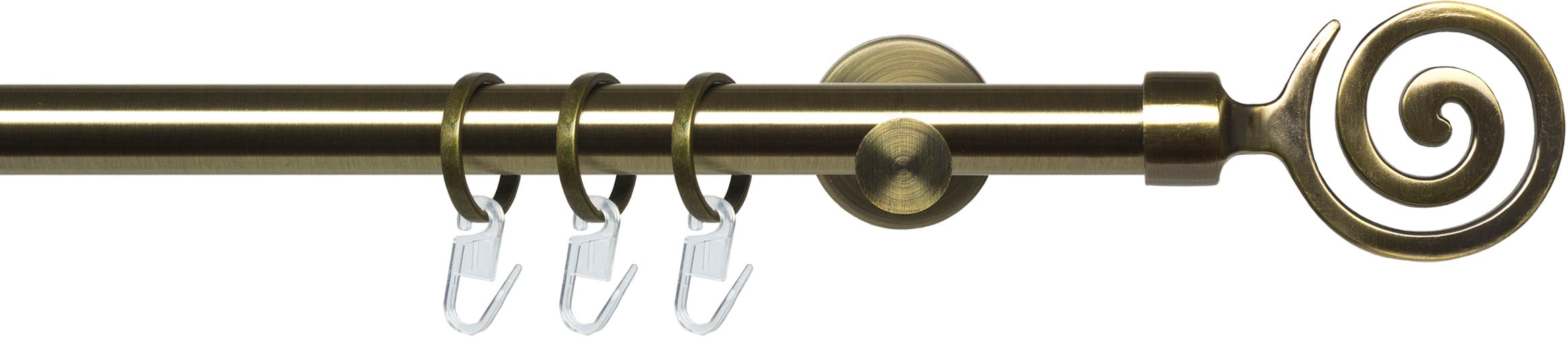 Liedeco Gardinenstange »Stilgarnitur 20 mm Blues Eric«, 1 läufig-läufig, Fi günstig online kaufen