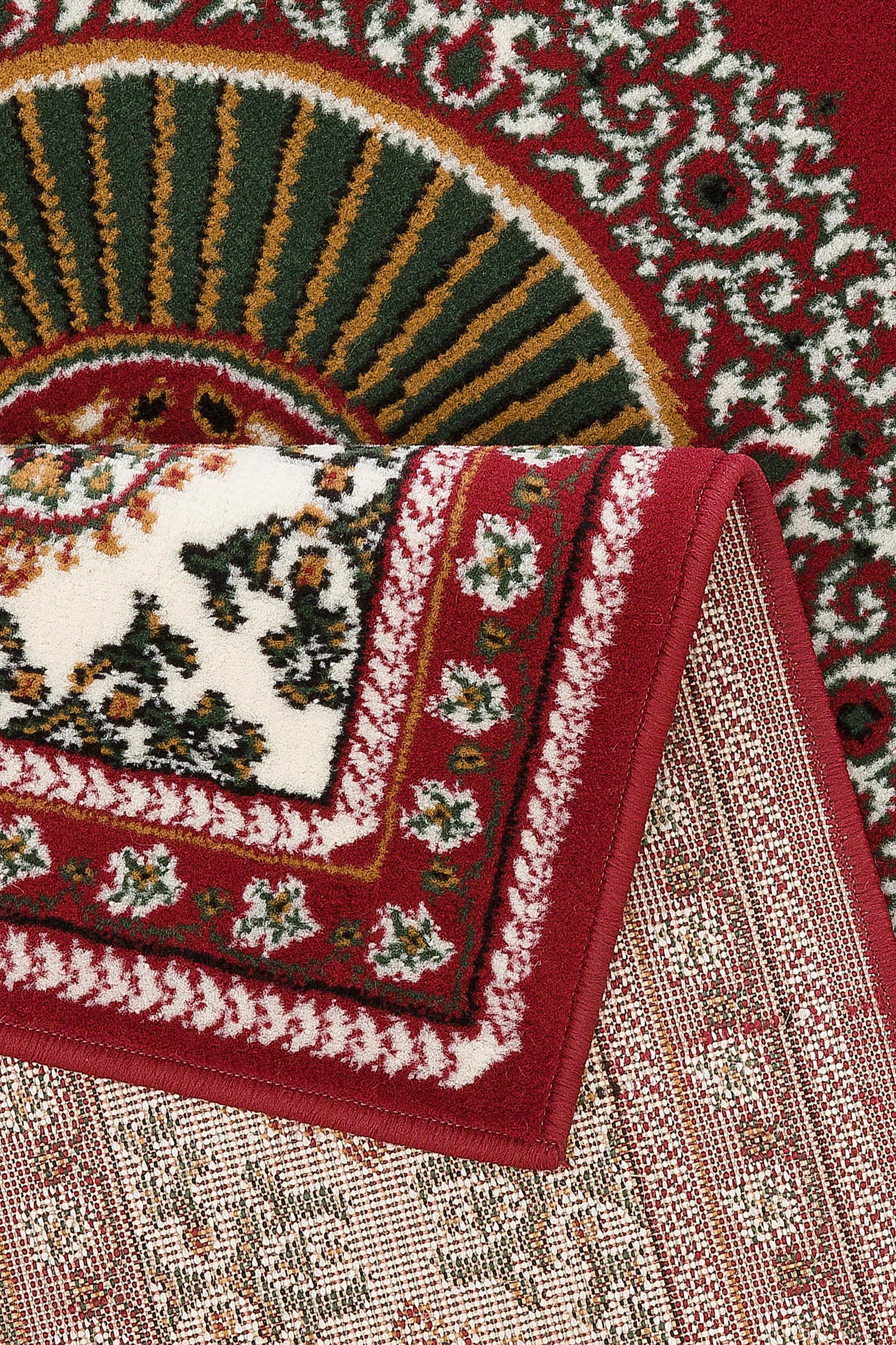 Home affaire Teppich »Shari«, rechteckig, Orient-Optik, mit Bordüre, Teppich, Kurzflor, Weich, Pflegeleicht
