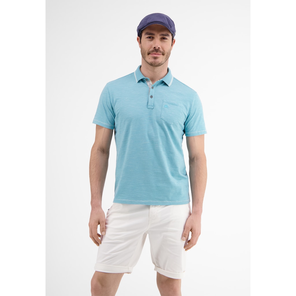 LERROS Poloshirt »LERROS Poloshirt mit Finelinerstreifen«