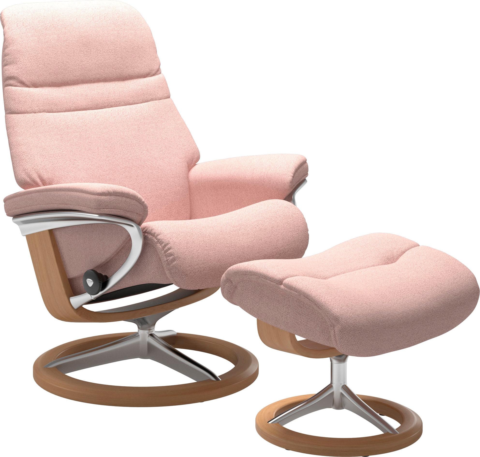 Stressless Relaxsessel "Sunrise", mit Signature Base, Größe M, Gestell Eich günstig online kaufen