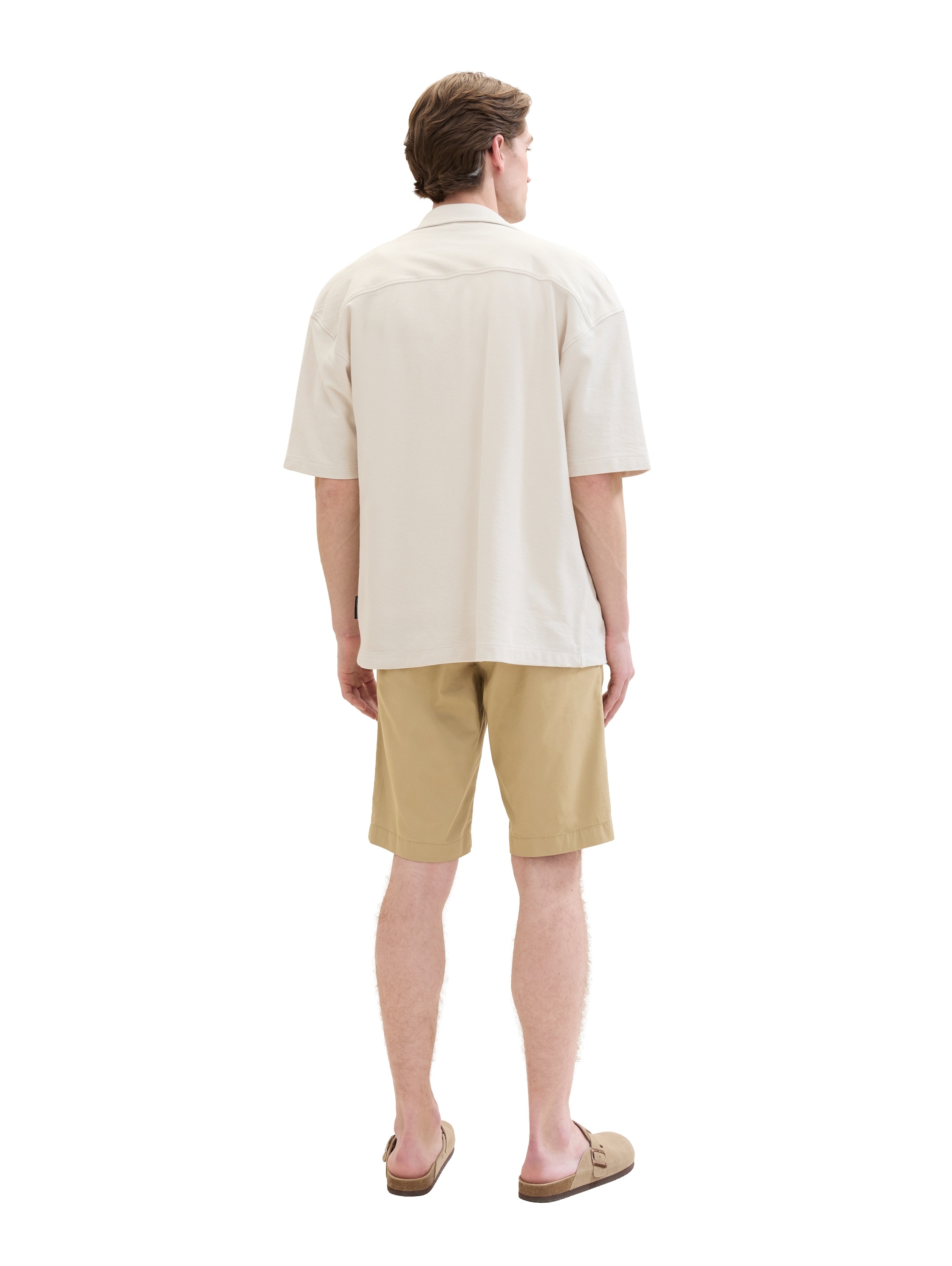 TOM TAILOR Bermudas, Sommerhose mit Tech Material
