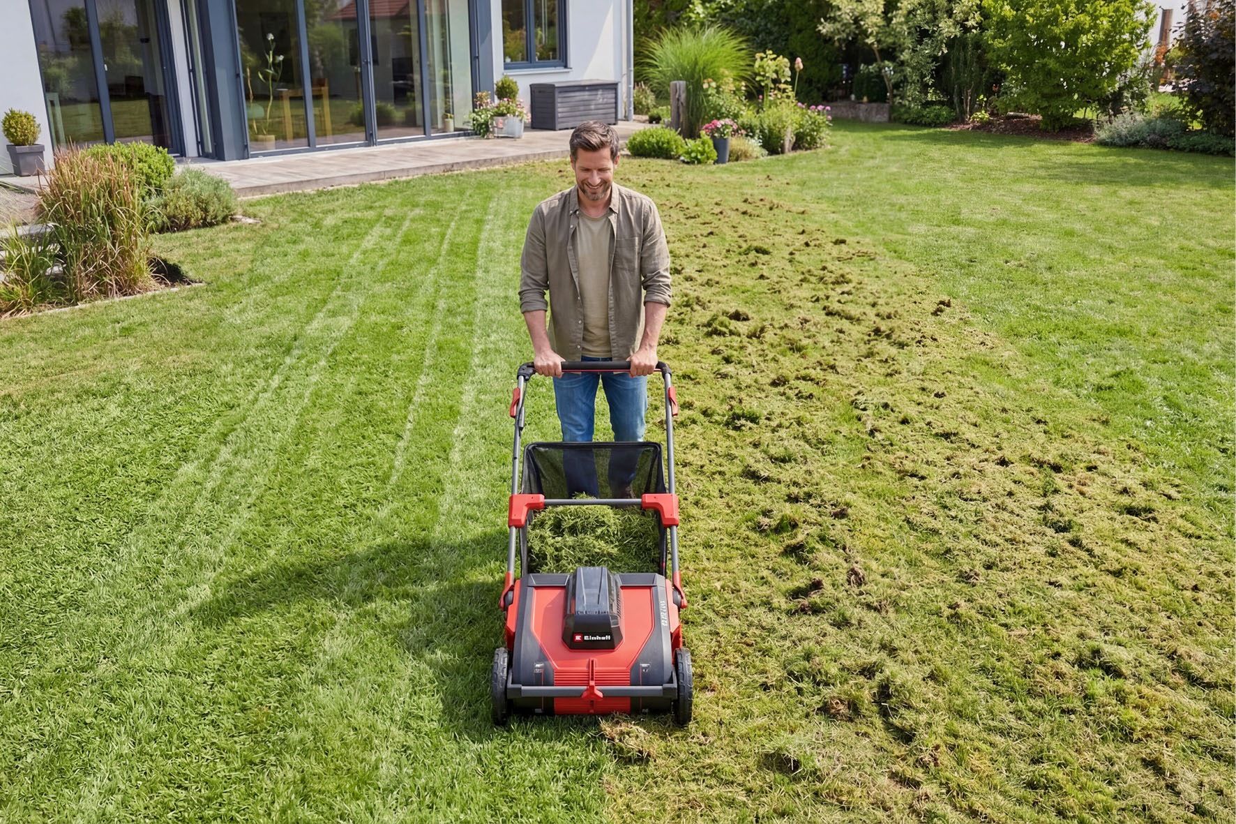 Einhell Laubsammler »GE-GC 18/55 Li E-Solo« 1 Stk. tlg. ohne Akku und Ladegerät
