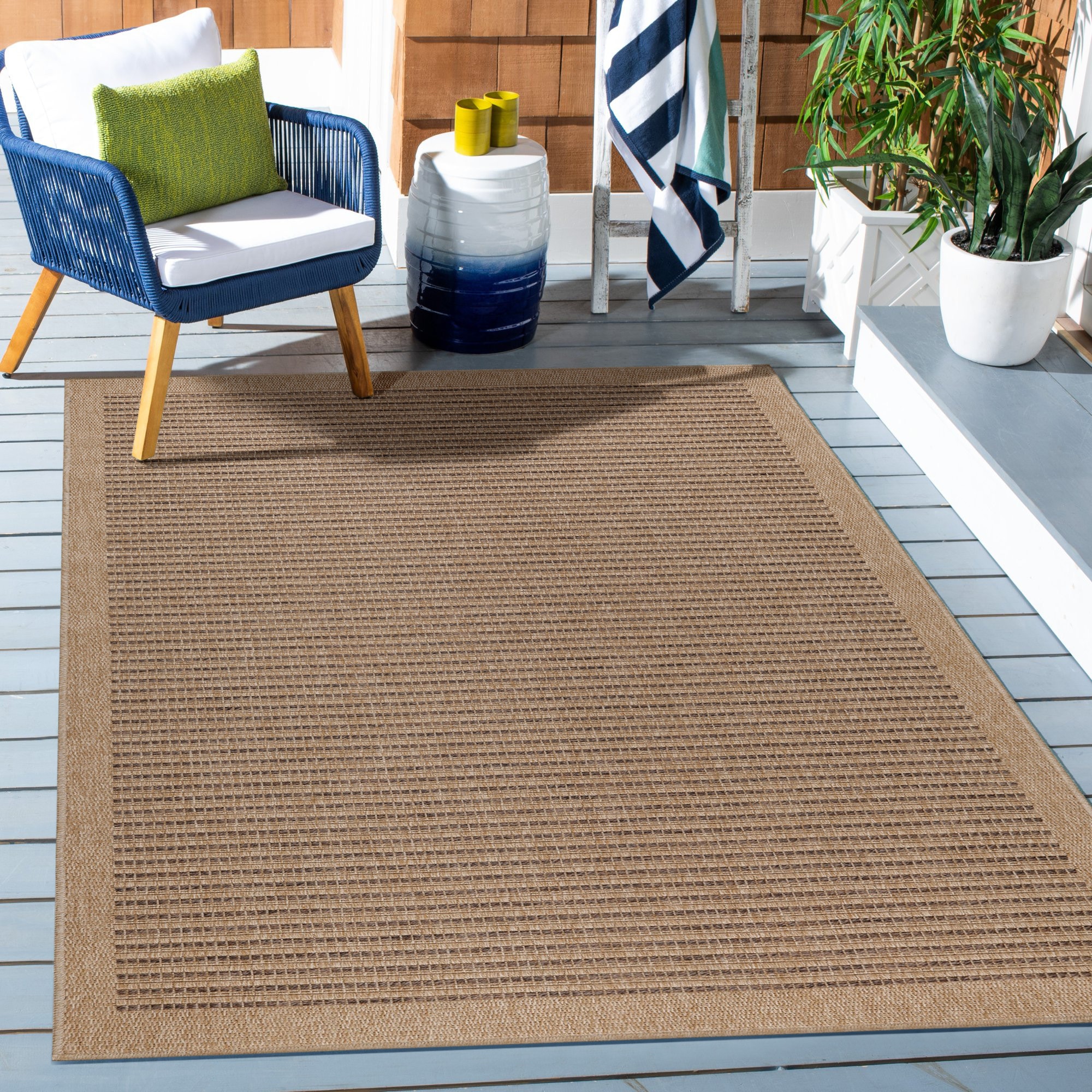 Ayyildiz Teppiche Outdoorteppich »DHAKA 8712«, rechteckig, 5 mm Höhe, Läufe günstig online kaufen