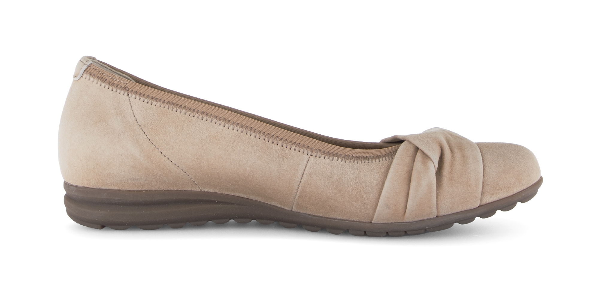 Gabor Ballerina »FLORENZ«  Businessschuh, Slipper, Schlupfschuh mit Zierriegel, Weite G (=weit)