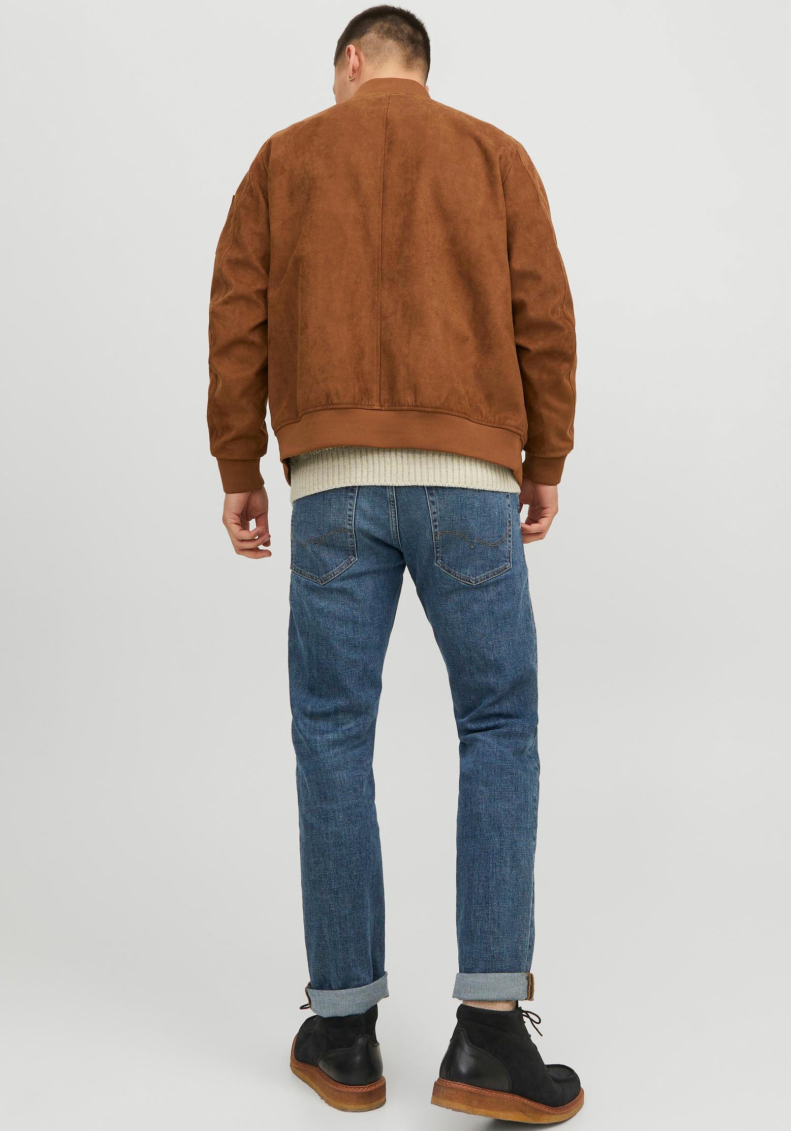 Jack & Jones Blouson »JJEROCKY FAUX SUEDE BOMBER NOOS«