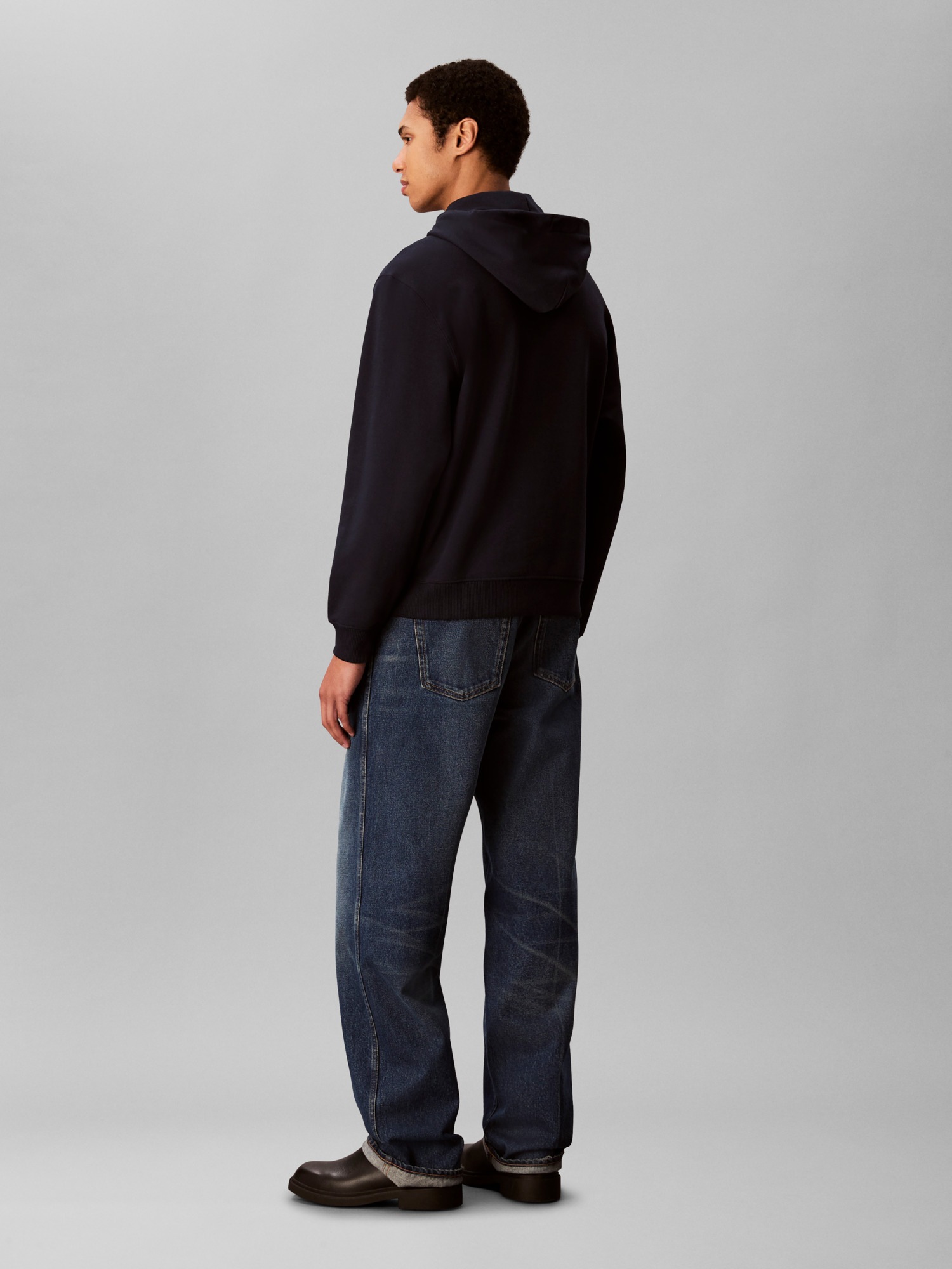 Calvin Klein Jeans Sweatshirt »LS EU 350TERRY MICRO MONOLOGO HO«, Kapuze, regular fit