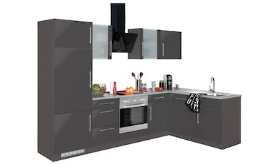 wiho Küchen Winkelküche »Cali«, ohne E-Geräte, Stellbreite 280 x 170 cm kaufen