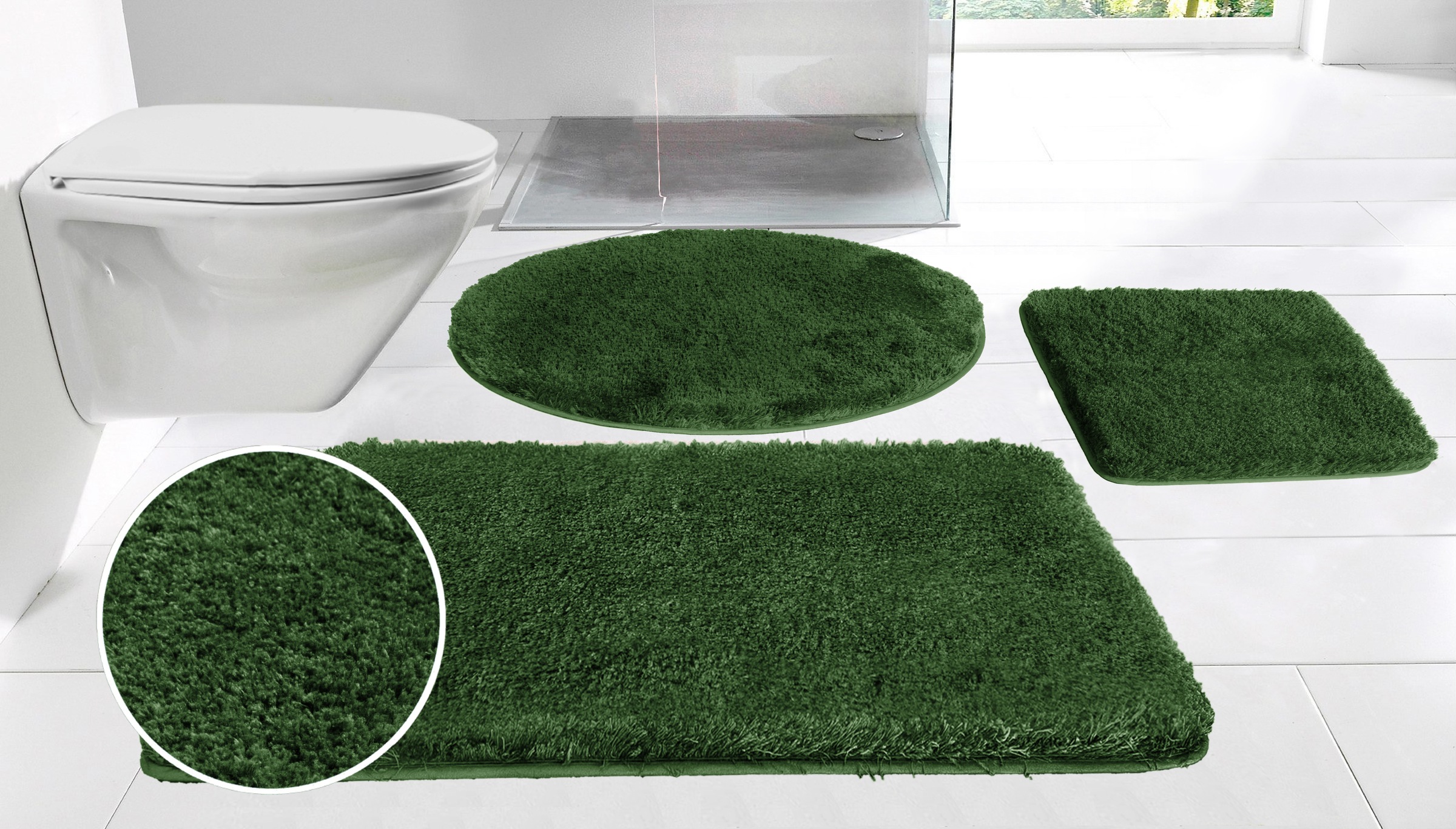 Möve Badematte »Superwuschel, Badvorleger, Badezimmer Teppich« Höhe 40 mm r günstig online kaufen