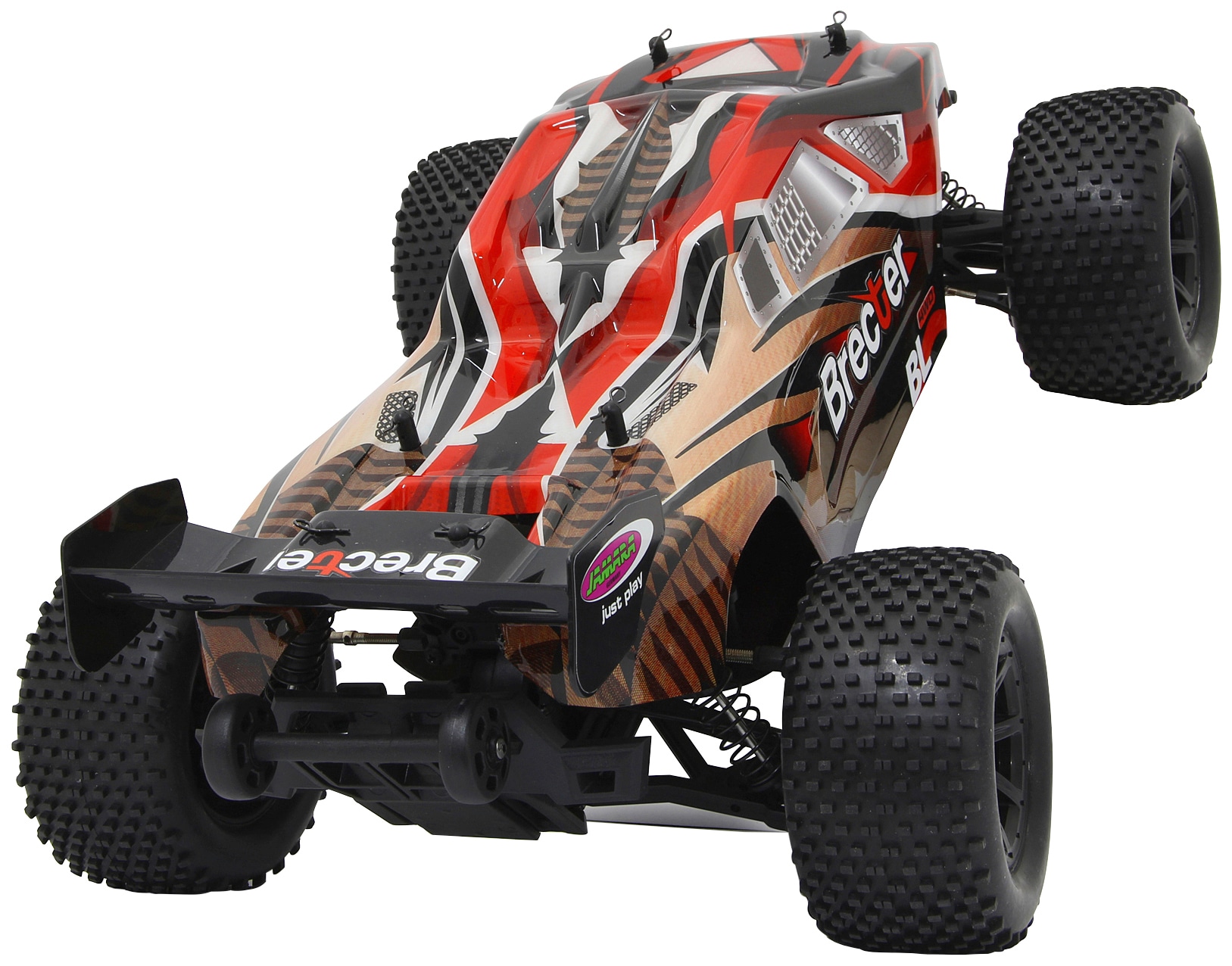 Jamara RC-Monstertruck »Brecter Truggy BL 4WD«, 1:10, 2,4 GHz, mit LED