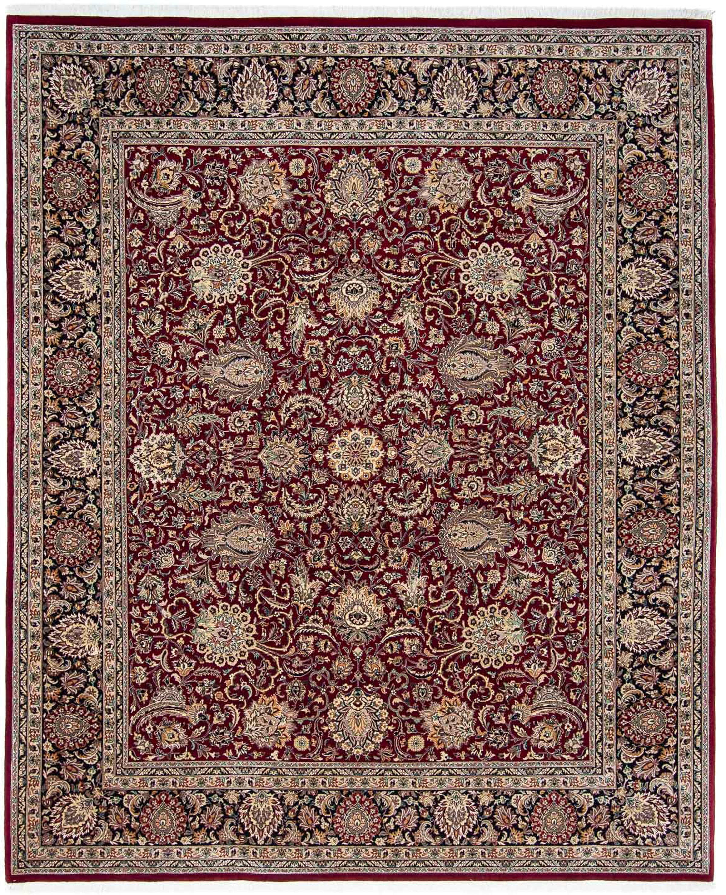 morgenland Teppich »Vintage - 305 x 244 cm - dunkelrot«, rechteckig, 8 mm H günstig online kaufen