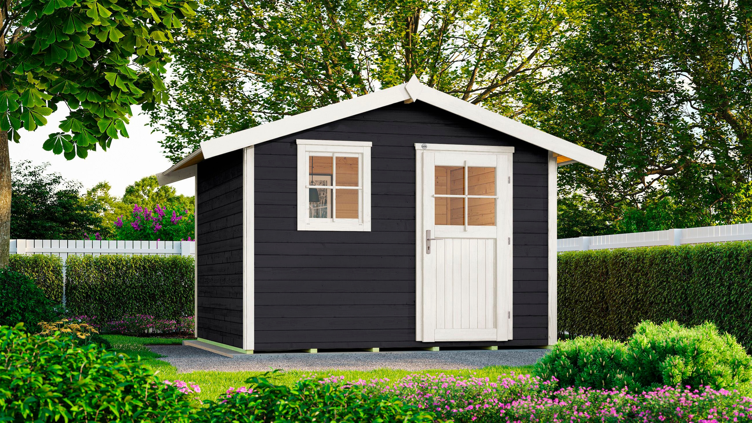 weka Gartenhaus »123 Gr.3 anthrazit«
