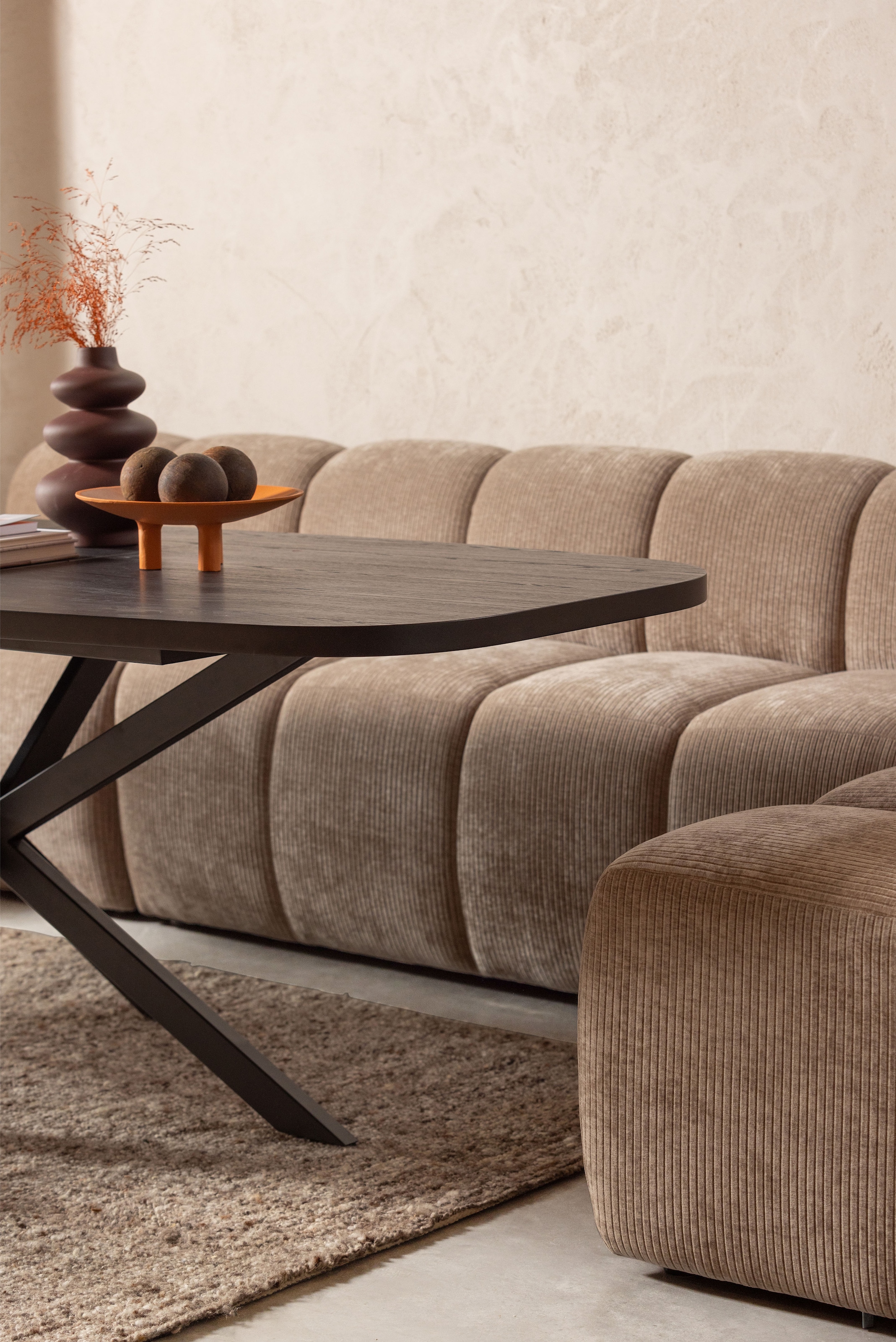 WOOOD Küchensofa »Mojo mit Bezug und Rückenlehne, B 164 x T 73 x H 83 cm« Ausgezeichnete Verschleißfestigkeit, Steppnähte, Tragkraft 150 kg