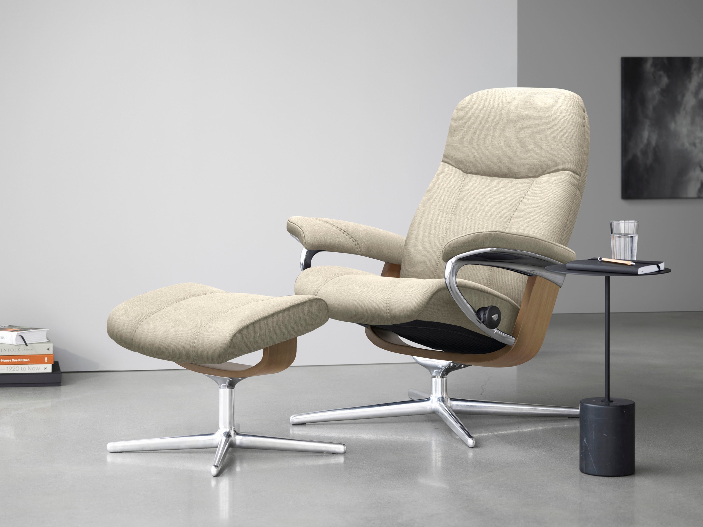 Stressless® Relaxsessel »Consul«, mit Cross Base, Größe S, M & L, Holzakzen günstig online kaufen
