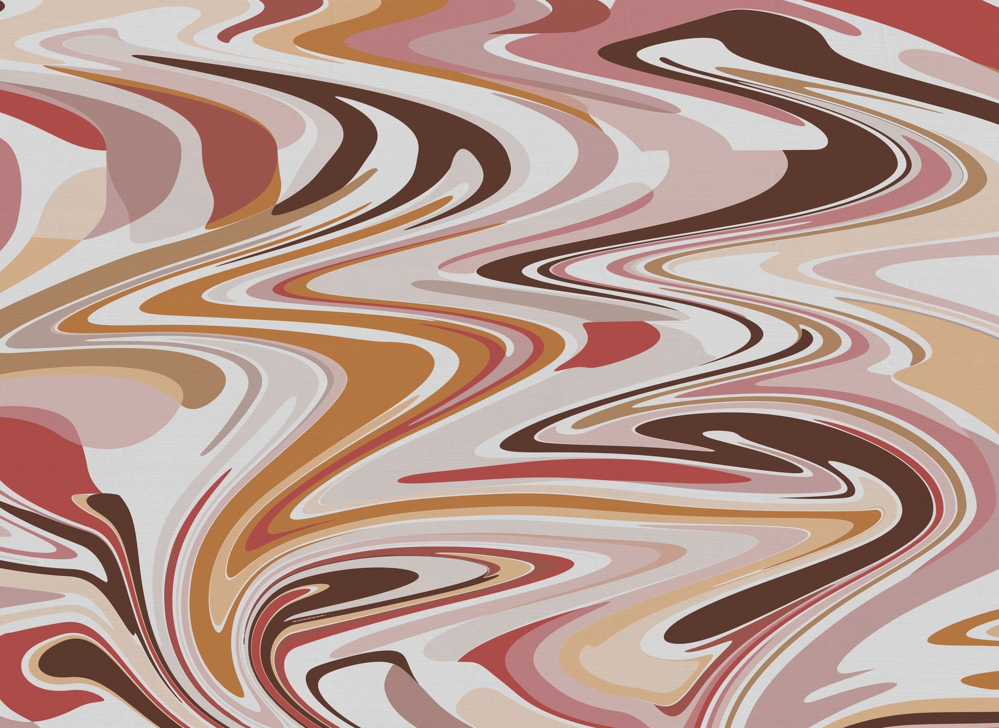 A.S. Création Vliestapete »Fototapete Farbwirbel Braun Beige Retrodesign« m günstig online kaufen