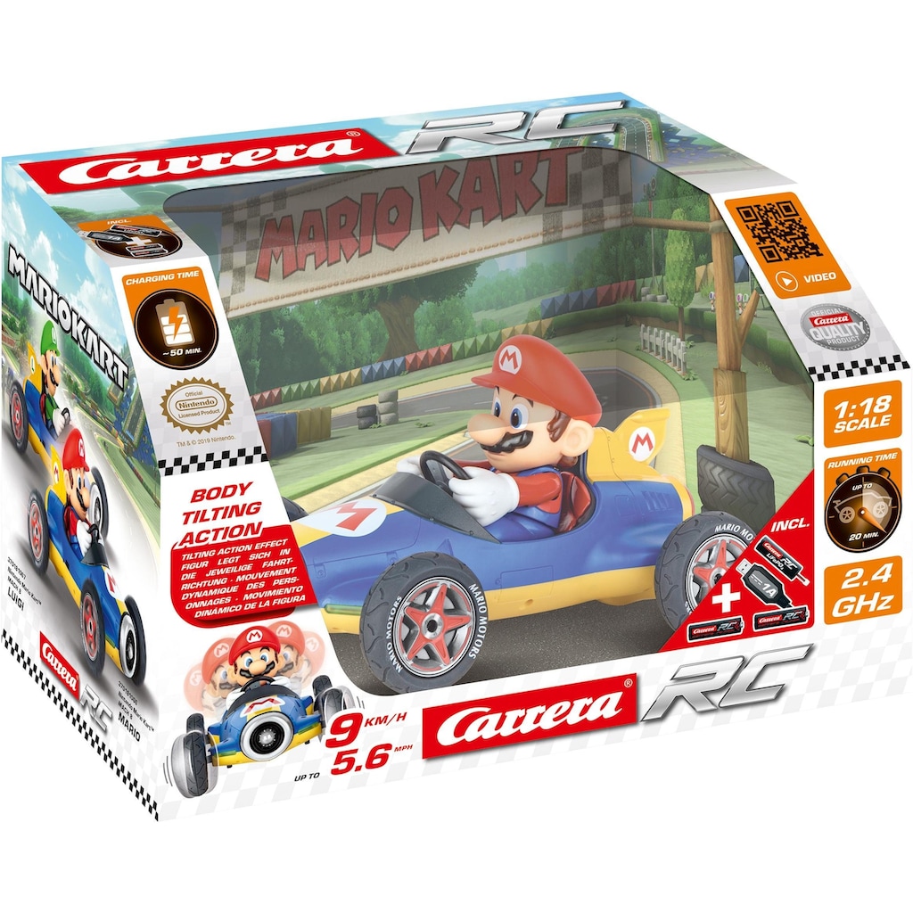 Carrera® RC-Auto »Carrera® RC - Mario Kart™ 8 Mario«