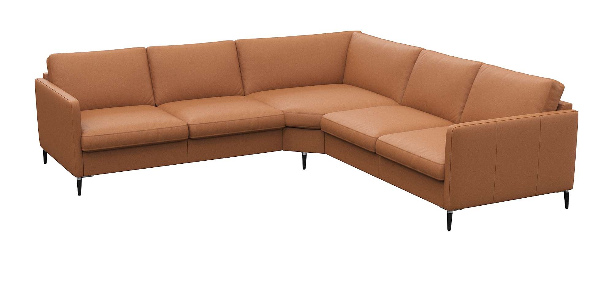 FLEXLUX Ecksofa »Fiore, L-Form, bequem und komfortabel durch hochwertigem S günstig online kaufen