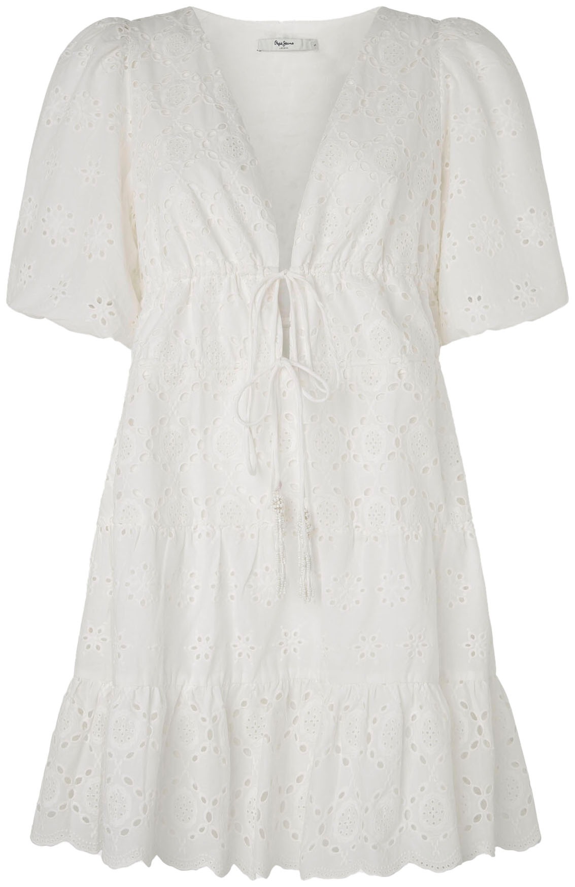 Pepe Jeans Sommerkleid »DELIA«, mit Lochstickereien