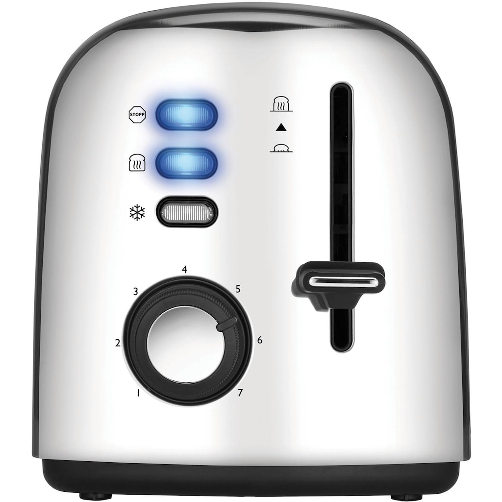 Unold Toaster »2er Retro 38326«, 2 kurze Schlitze, 950 W