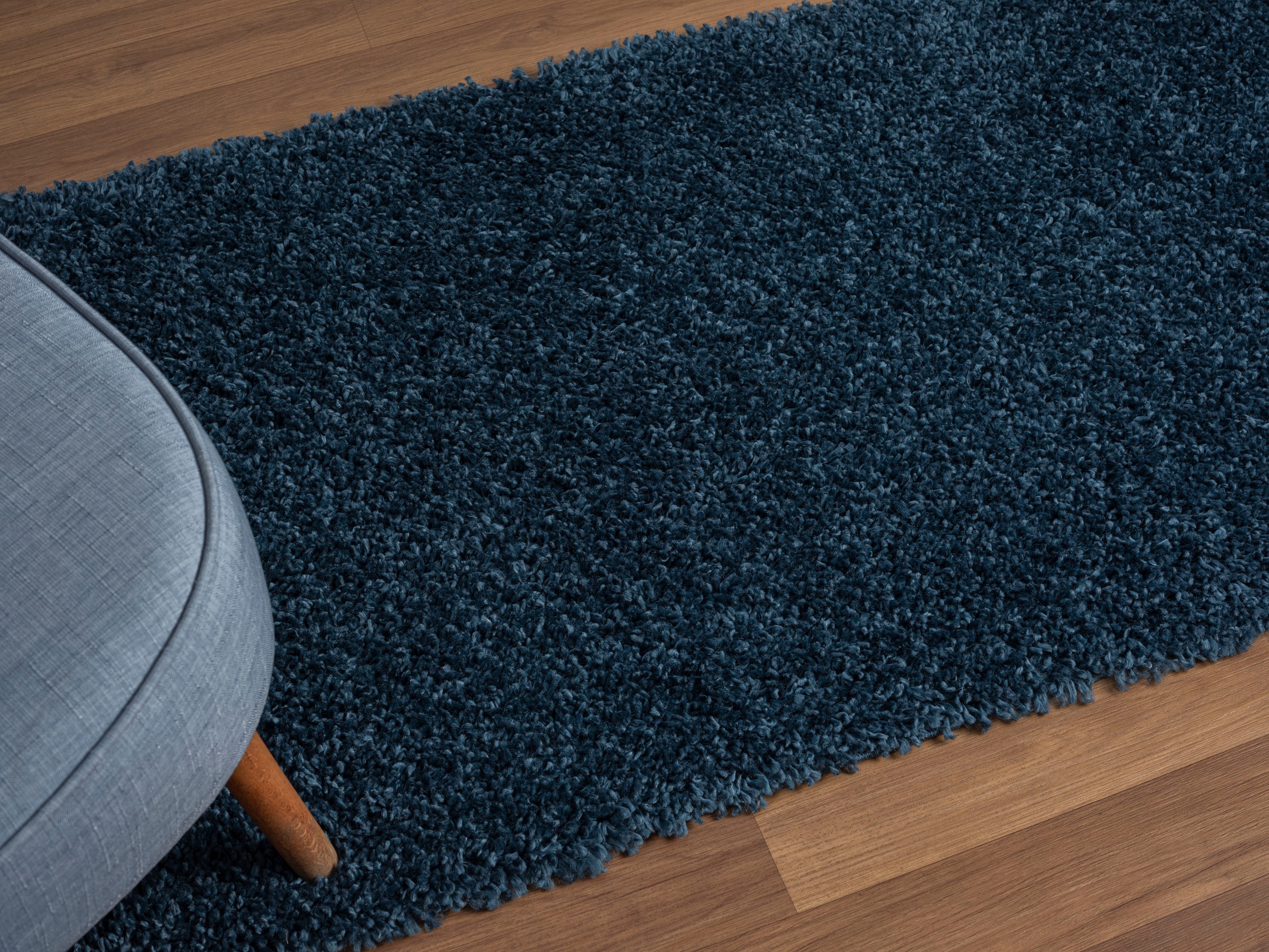 Myflair Möbel & Accessoires Hochflor-Läufer »My Shaggy«, rechteckig, 37 mm Höhe, Shaggy, Uni Farben, leicht glänzend, Microfaser, extra flauschig