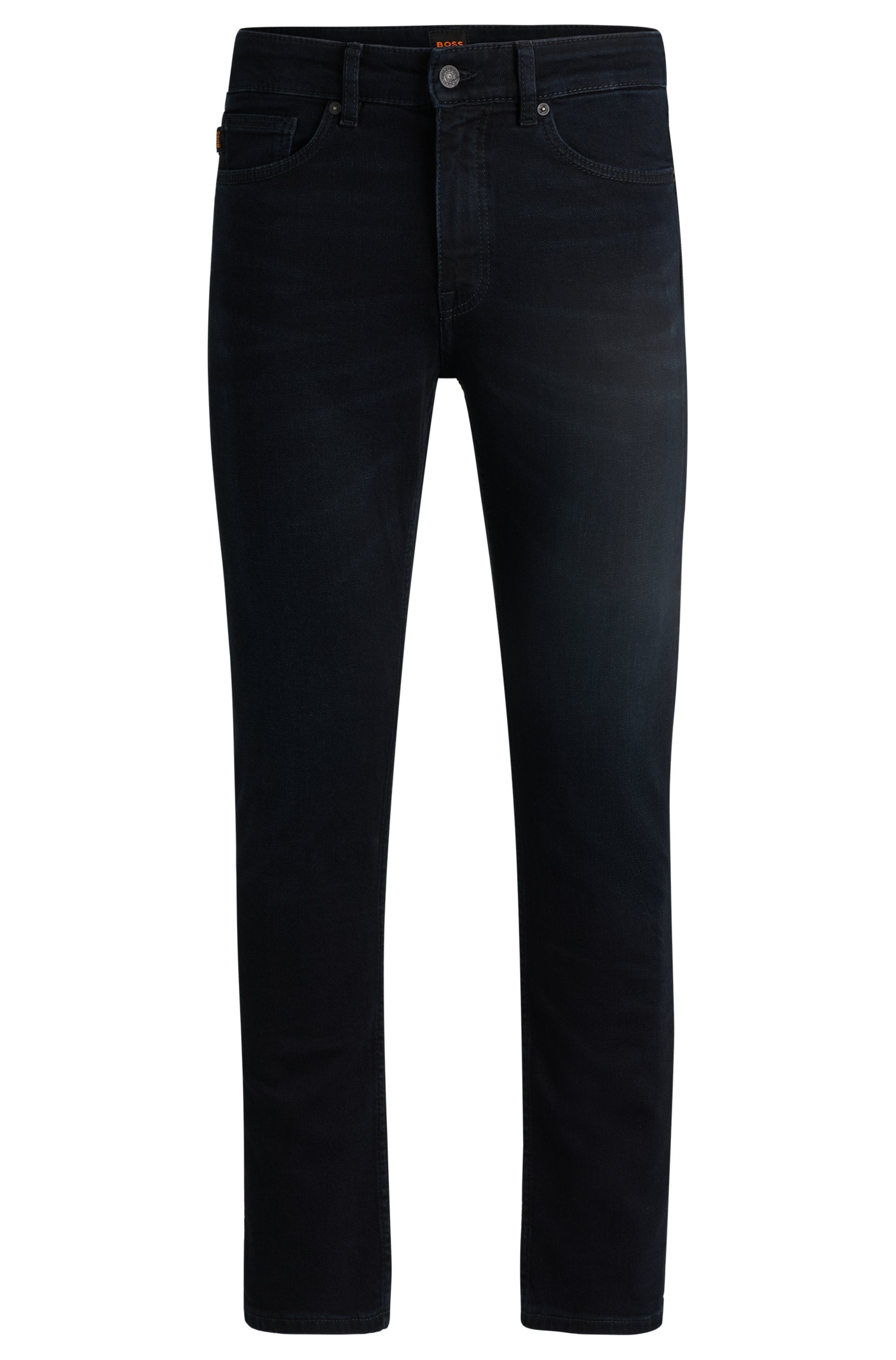 BOSS ORANGE Slim-fit-Jeans »DELAWARE BO«, mit BOSS Leder-Badge