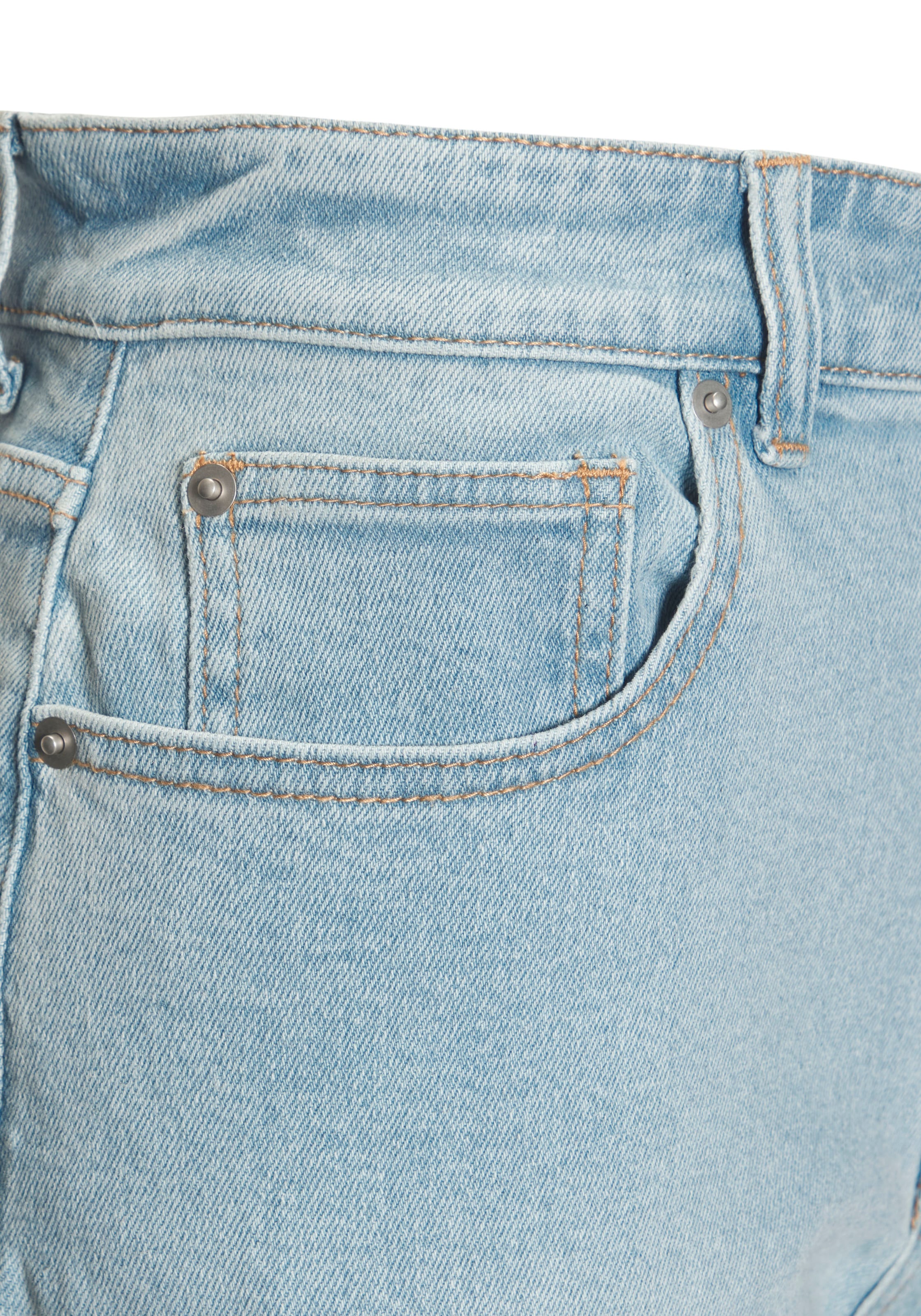 LASCANA 7/8-Jeans, aus Baumwoll-Denim, Straight-Leg