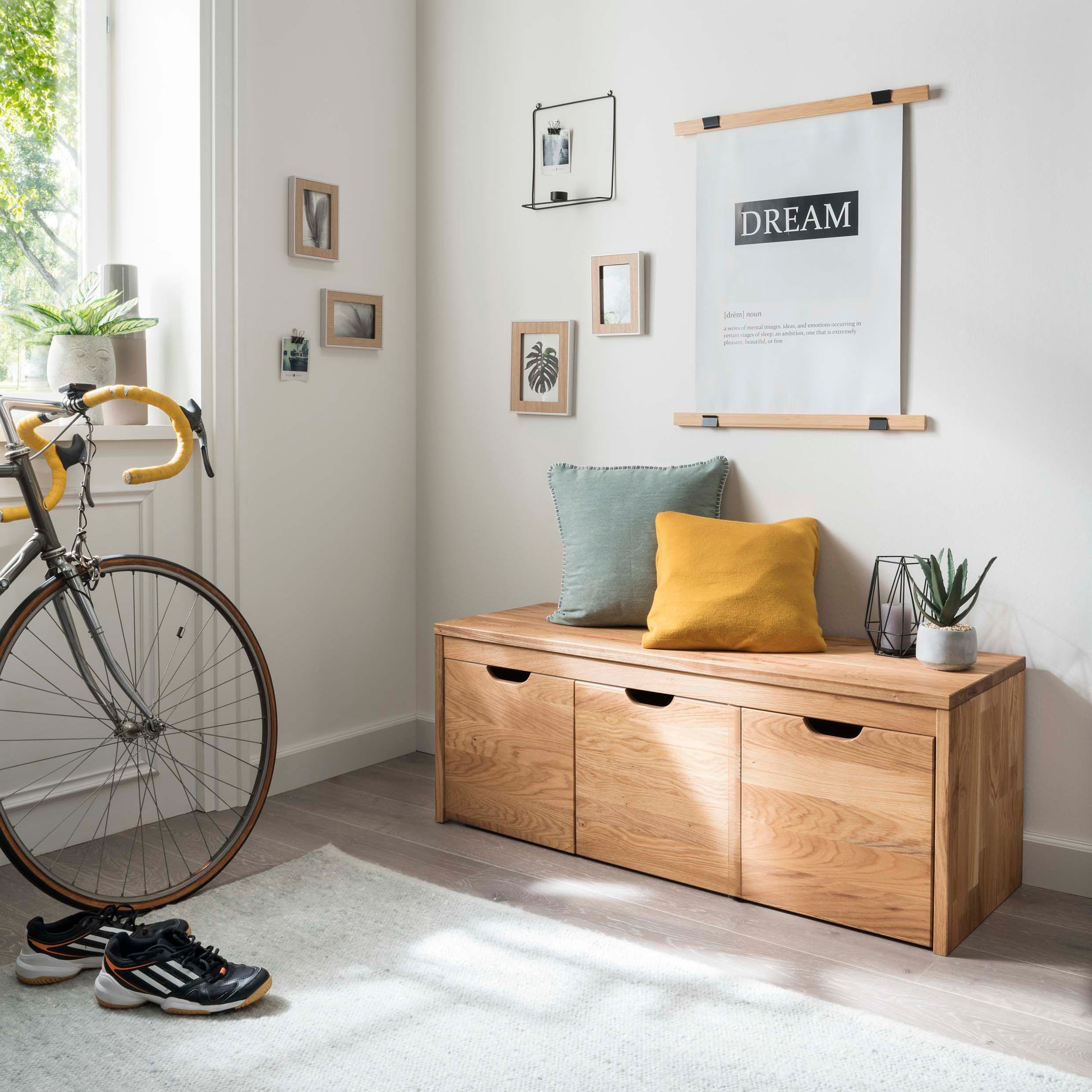 Home affaire Schuhbank »Dura Schuhbank incl. Schubladen funktionell und sta günstig online kaufen