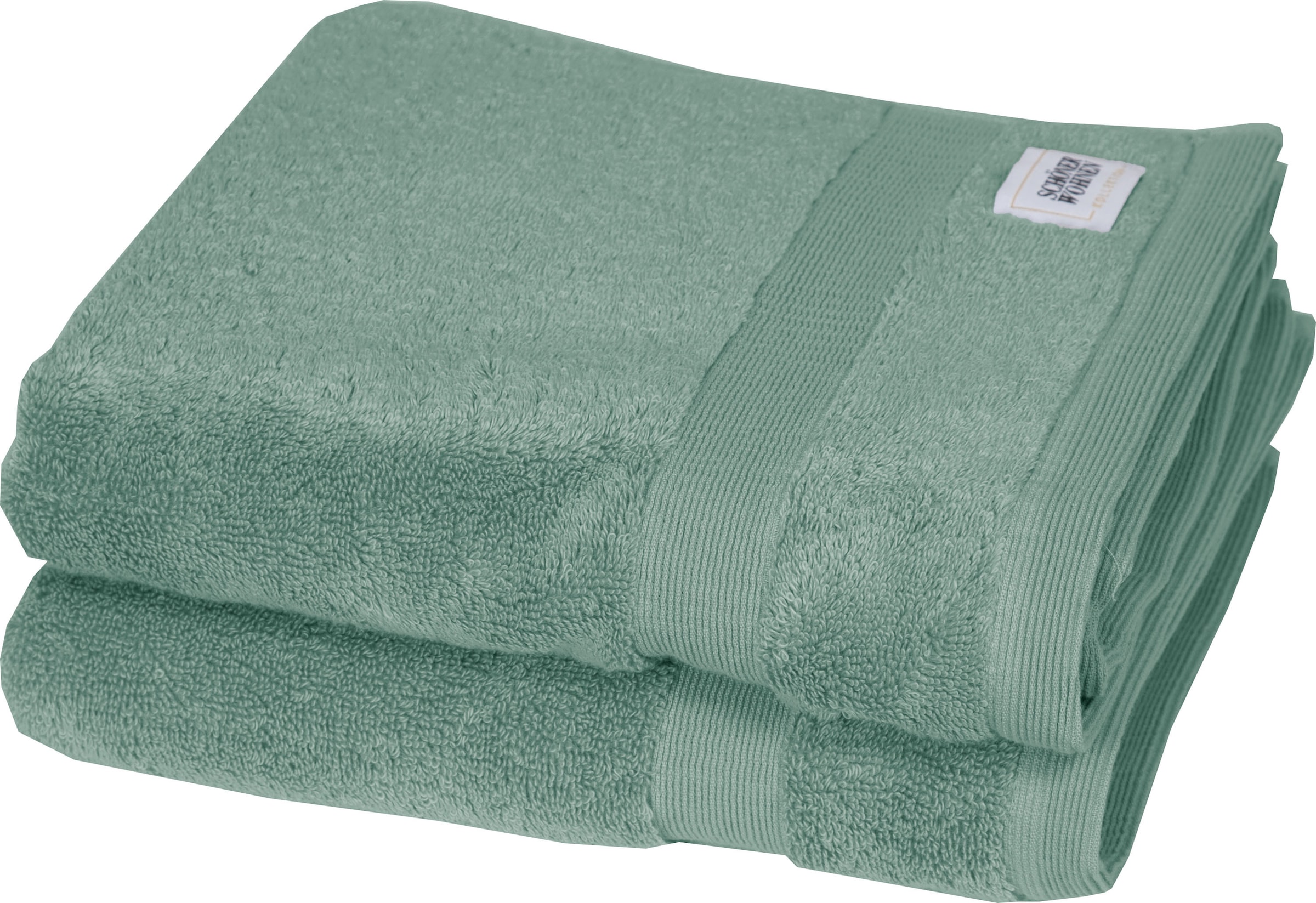 SCHÖNER WOHNEN-Kollektion Handtücher »Cuddly«, schnell Airtouch-Qualität schnell bestellen und (2 bequem trocknende St.)