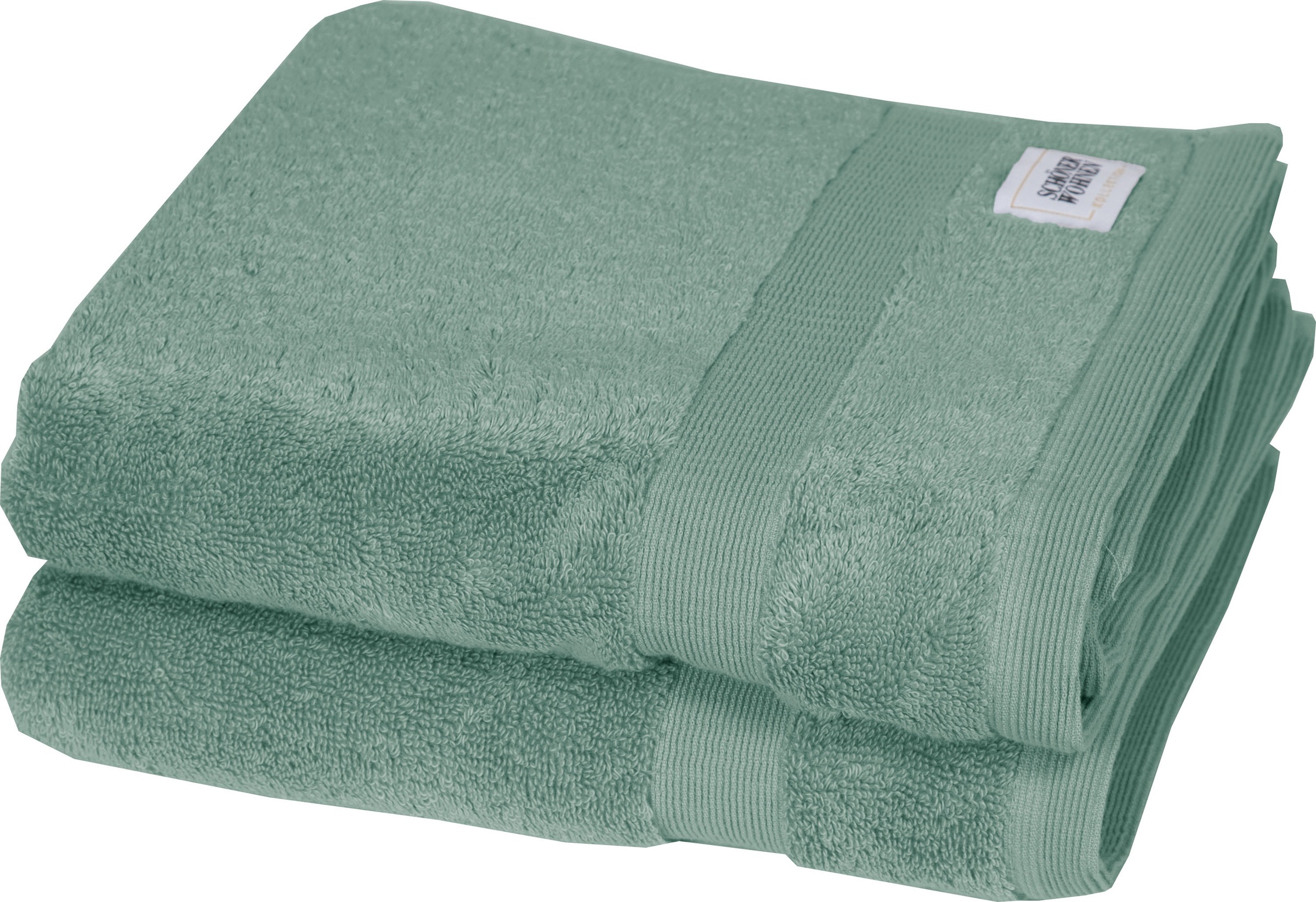 SCHÖNER WOHNEN-Kollektion Handtücher »Cuddly«, (2 St., 2er Set Handtücher 3 günstig online kaufen