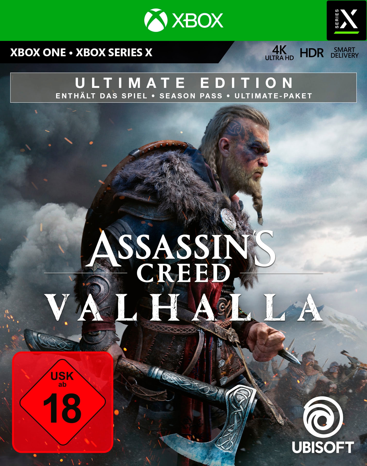 UBISOFT Spielesoftware »Assassin's Creed Valhalla - Ultimate Edition«, Xbox One