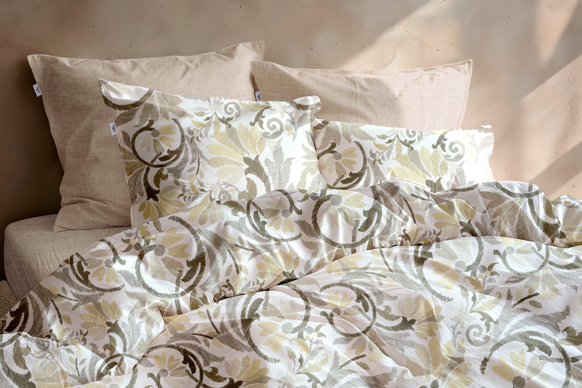 ZO HOME Bettwäsche »Zohome Bettwäsche Baumwolle Flanell Amaury« 2 Bettwäsche aus 100% Baumwolle, hochwertige Flanell, ab 135x200 cm.