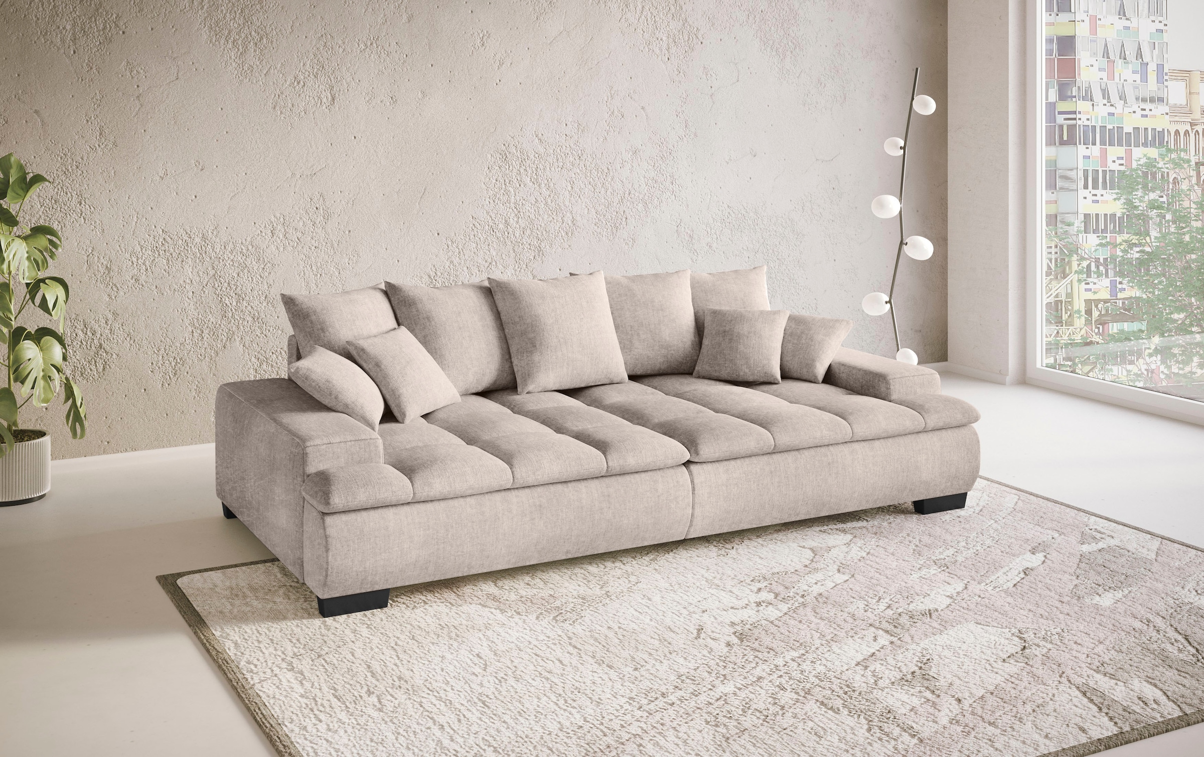 Mr. Couch Big-Sofa »Haiti II«, mit Kaltschaumpolsterung, bis 140 kg belastbar