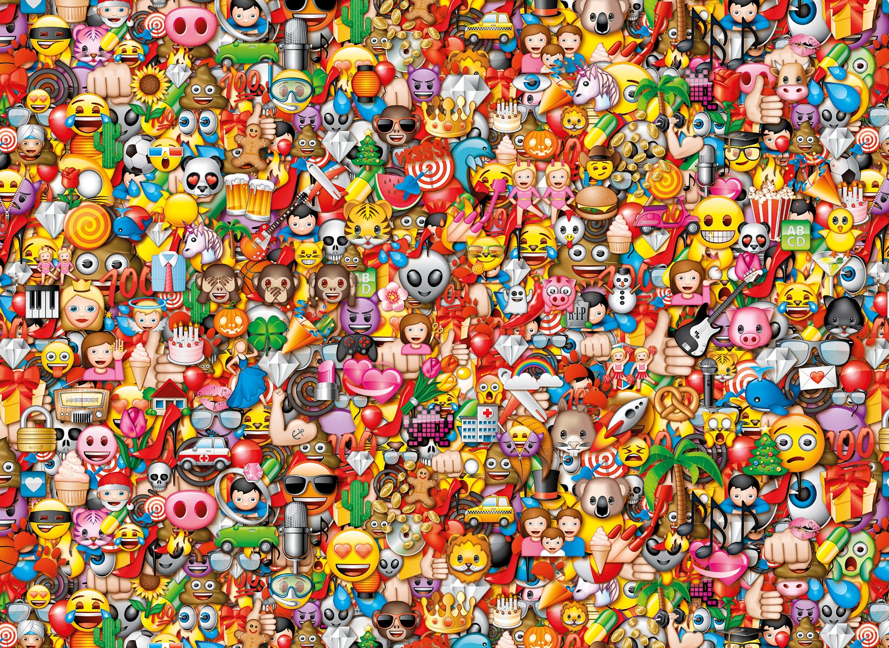 Clementoni® Puzzle »Impossible Collection, Emoji«, Made in Europe