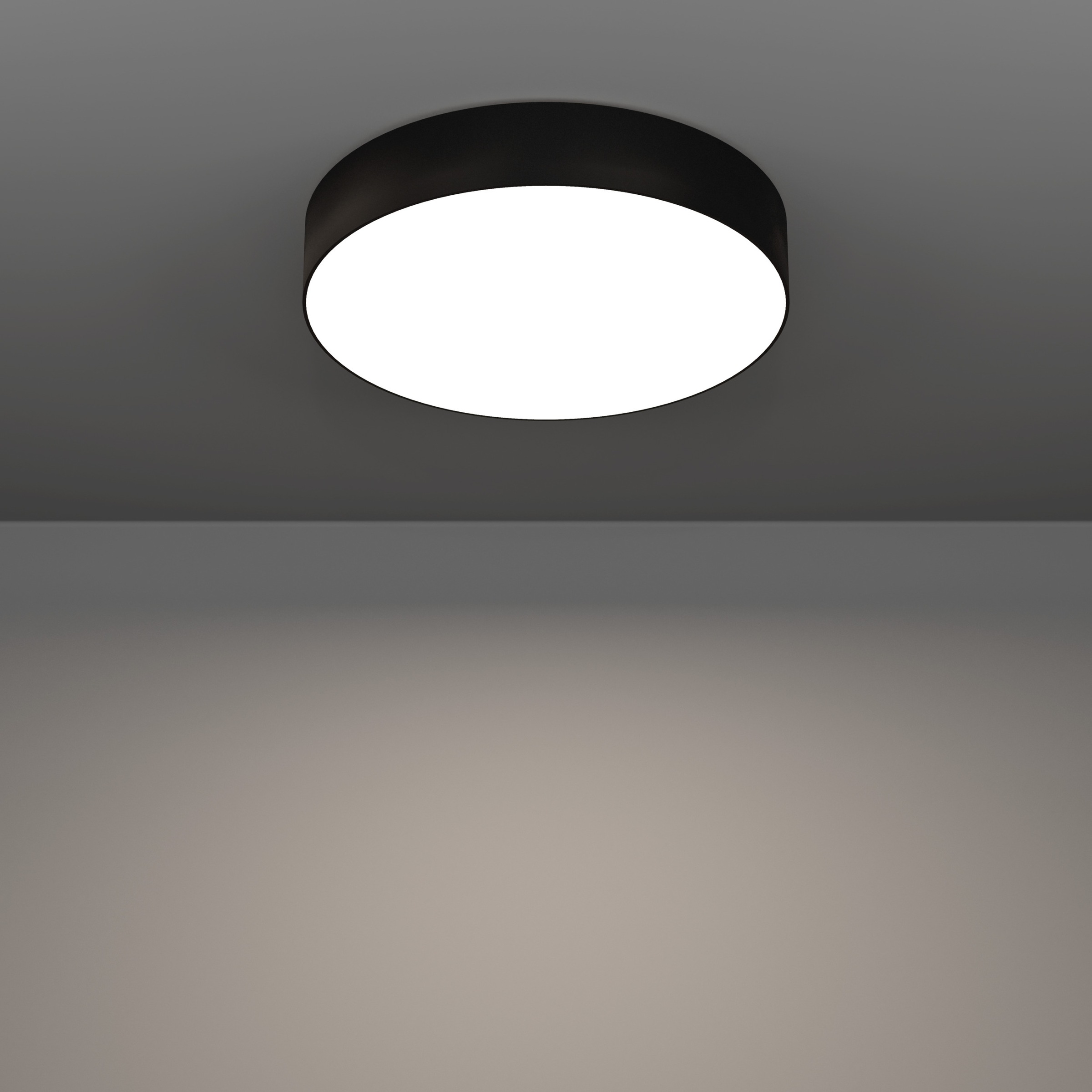 EGLO LED Deckenleuchte »GALLIZZI-Z Deckenlampe - Kunststoff - LED - 15W - IP20« LED-Modul 1 Stk. Kaltweiß | Neutralweiß | RGB | Warmweiß Wohzimmerlampe, Esszimmerlampe, Flur, Schlafzimmer, H7 x Ø39 cm