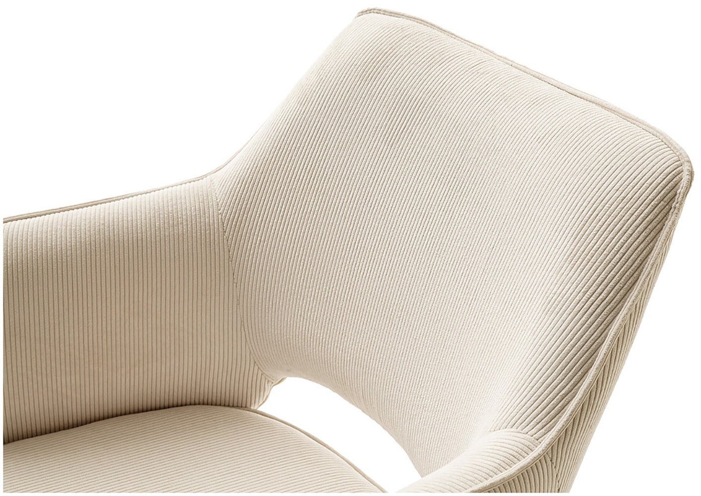 MCA furniture Esszimmerstuhl »LUZON«, Cord, (2er-Set), drehbar 180°, Belastbarkeit 120 kg, Sitzhöhe ca. 50 cm