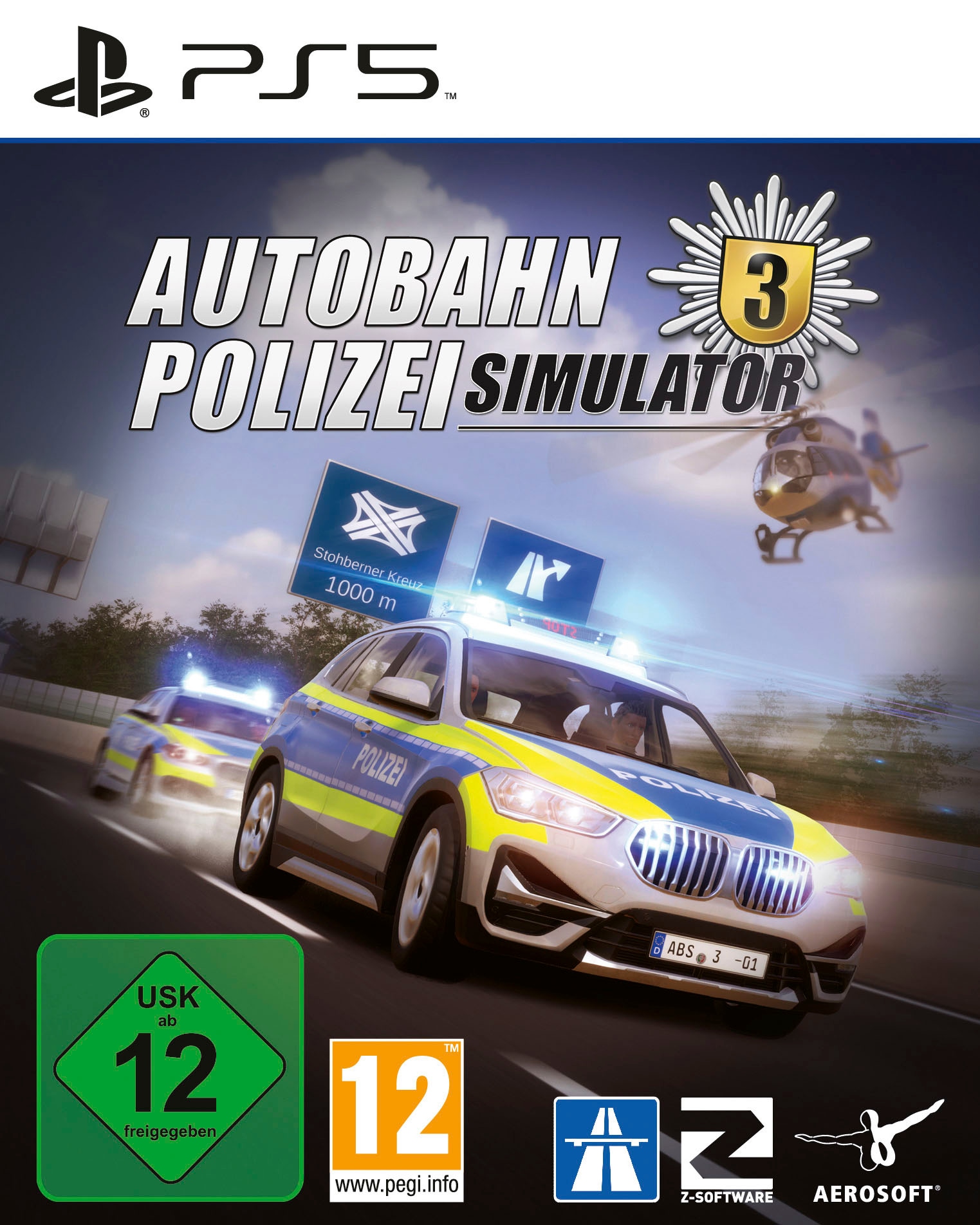 Spielesoftware »Autobahn-Polizei Simulator 3«, PlayStation 5