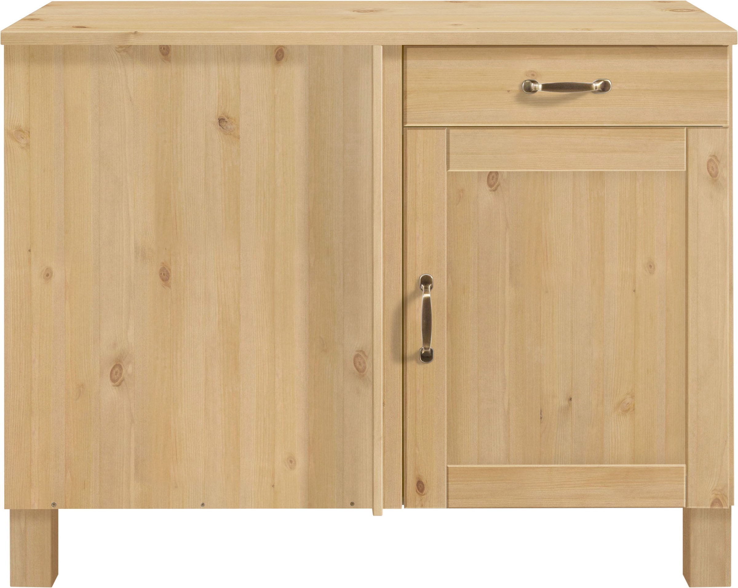 Home affaire Eckunterschrank »Alby« Breite 110 cm, 1 Tür und 1 Schublade