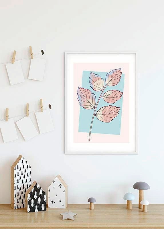 Komar Bild »Cinderella Plant«, Disney, (1 St.), Wandbild zur Dekoration im Kinderzimmer - ohne Rahmen