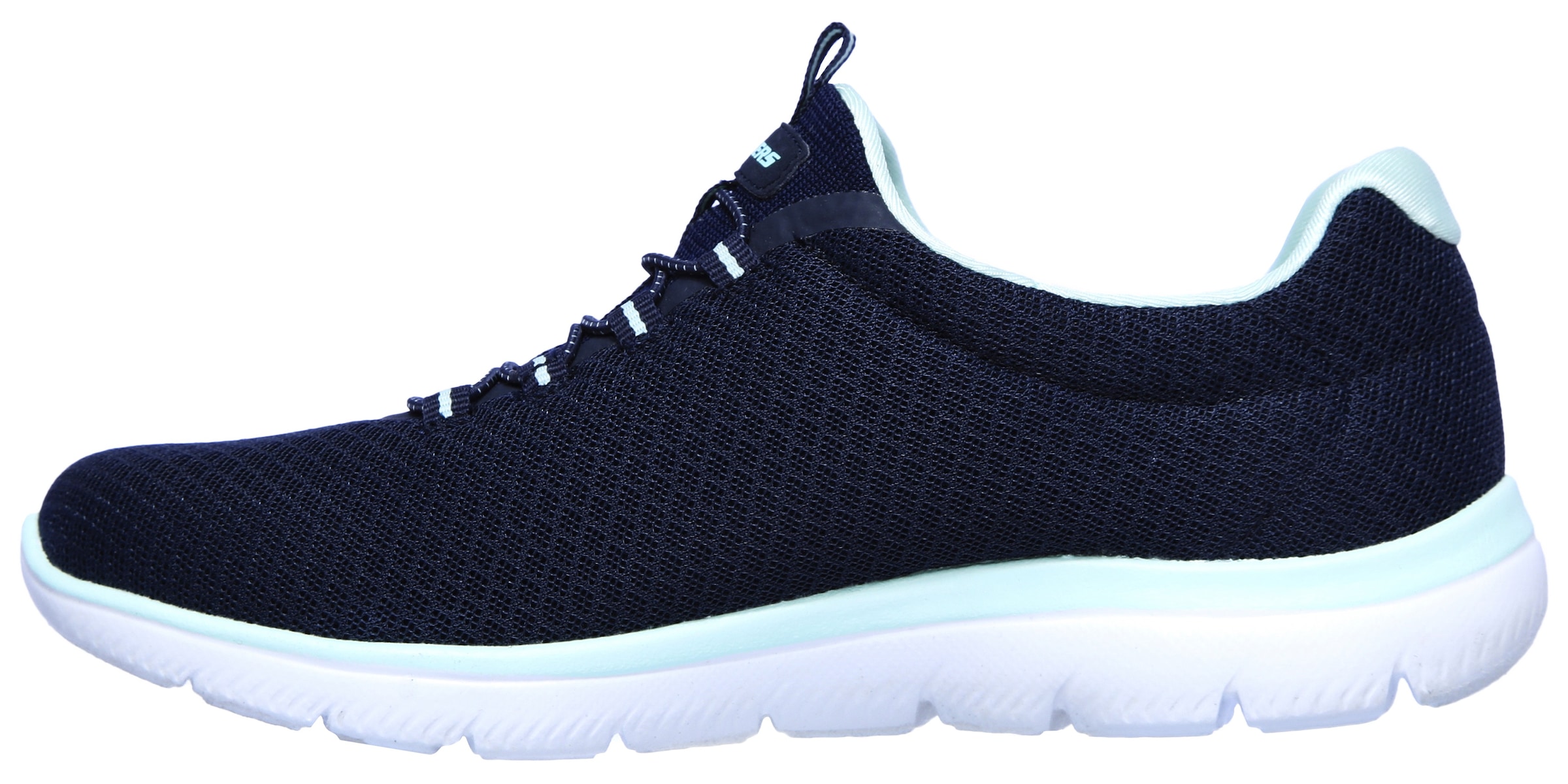 Skechers Slip-On Sneaker »SUMMITS«, Freizeitschuh, Komfortschuh mit stoßdämpfender Zwischensohle