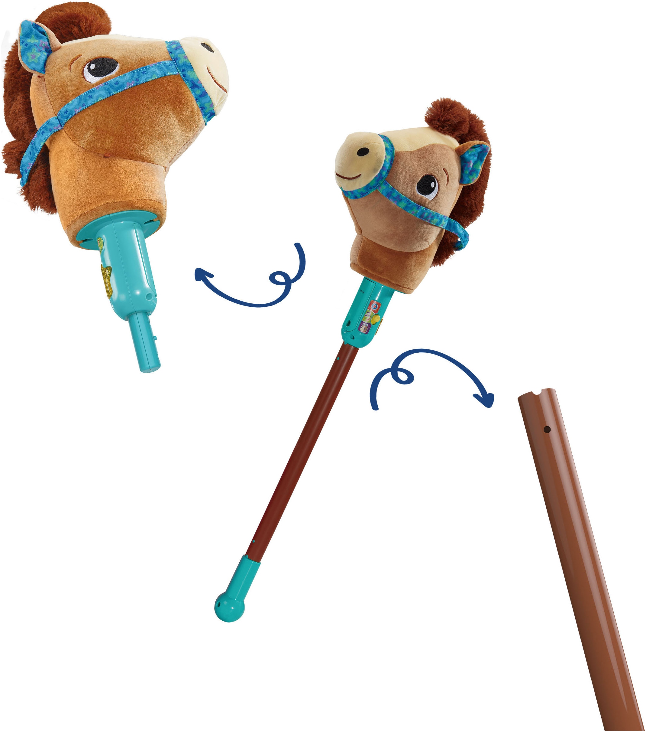 Vtech® Steckenpferd »Vtech Baby, Galoppier-mit-mir-Pferdchen« mit Soundeffekten