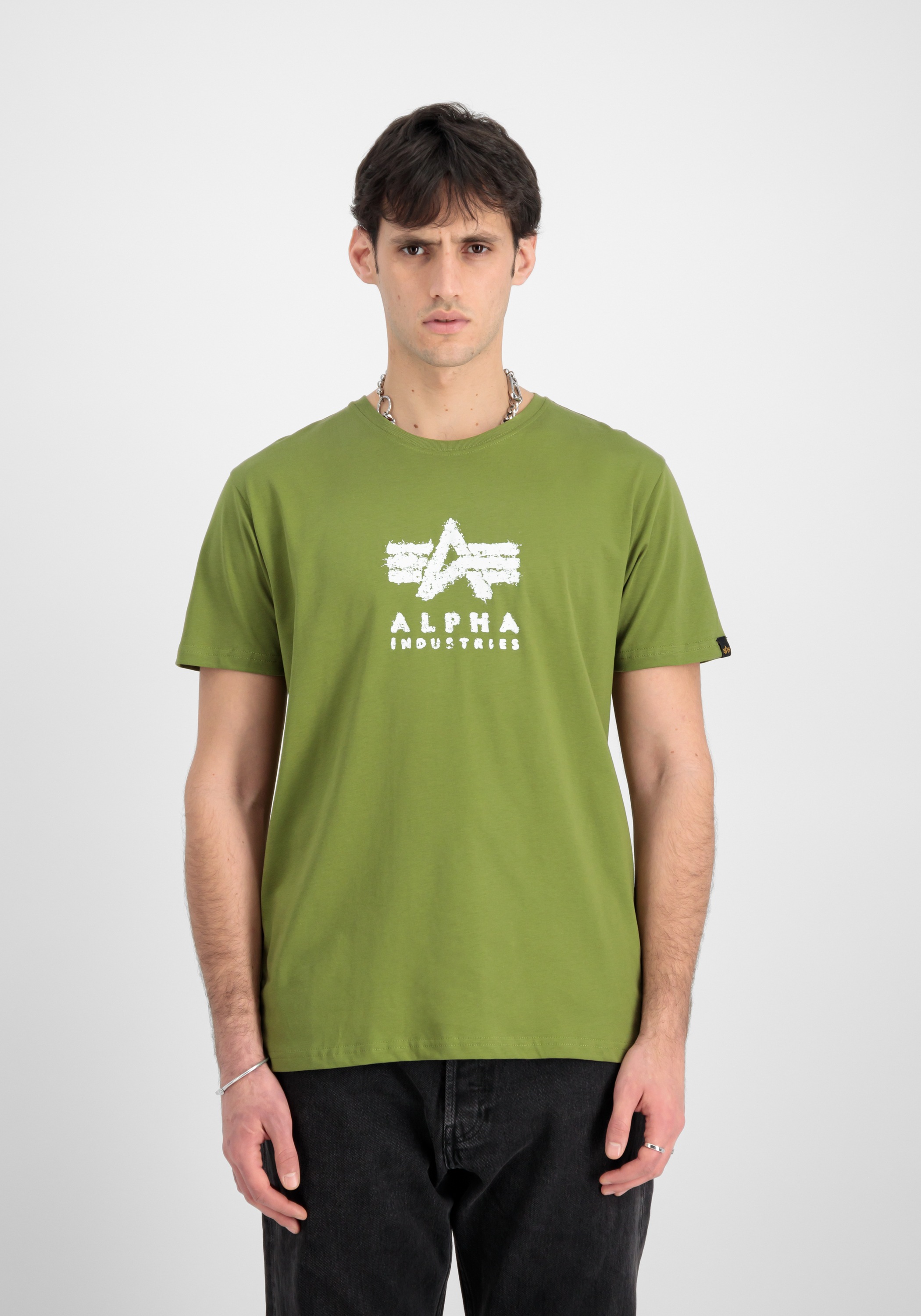 Alpha Industries T-Shirt »Alpha Industries Men - T-Shirts Grunge Logo T-Shirt«