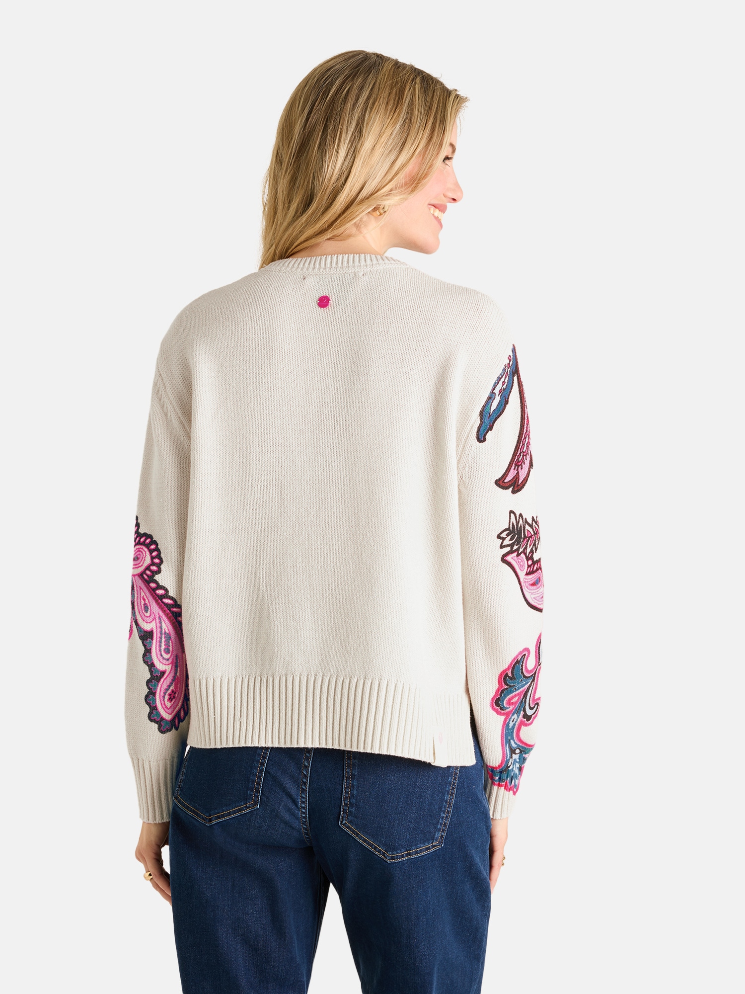 Lieblingsstück Strickpullover »AldriaL« mit Paisleymuster